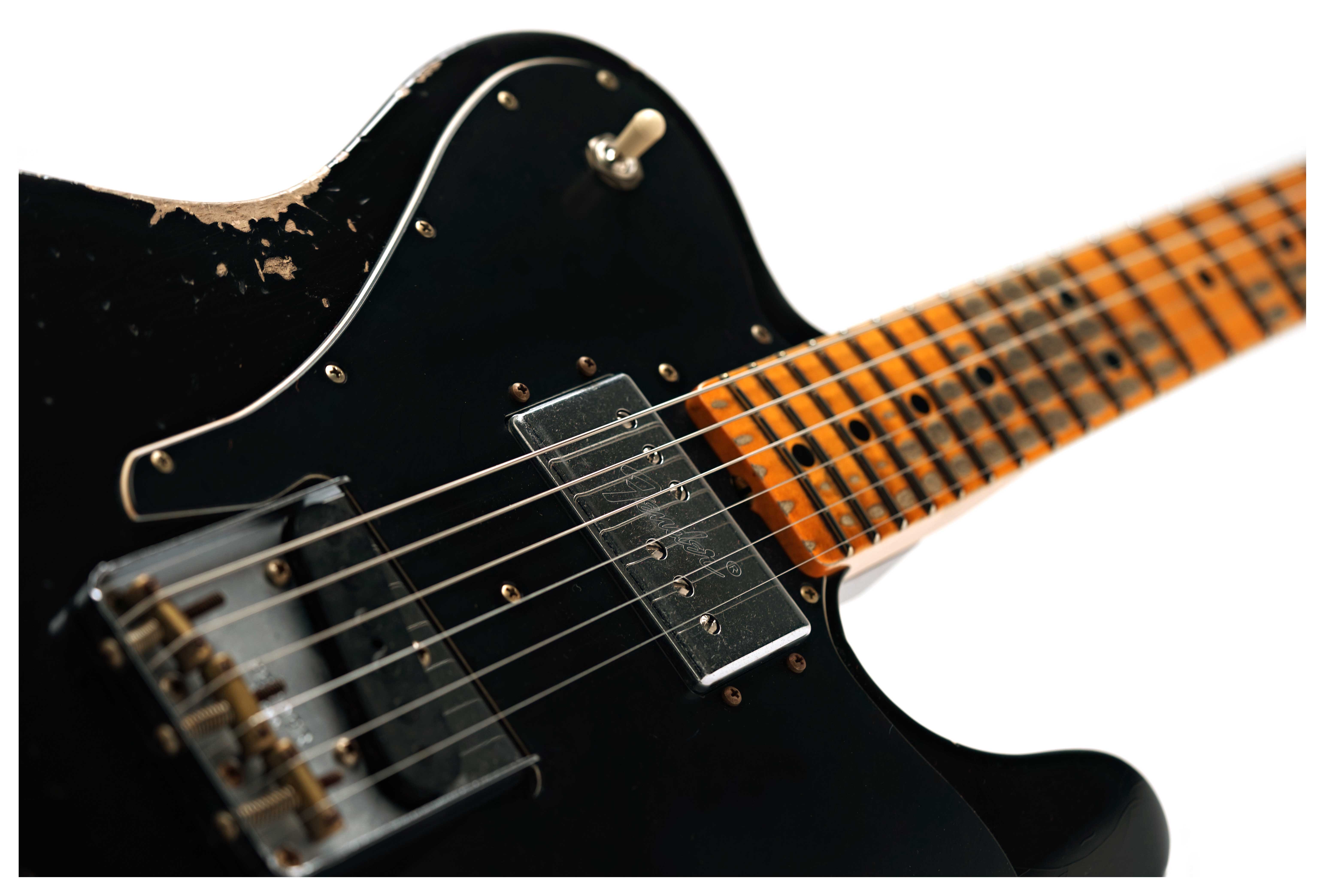 Fender Custom Shop 1970s Telecaster Custom Heavy Relic Black #R150163