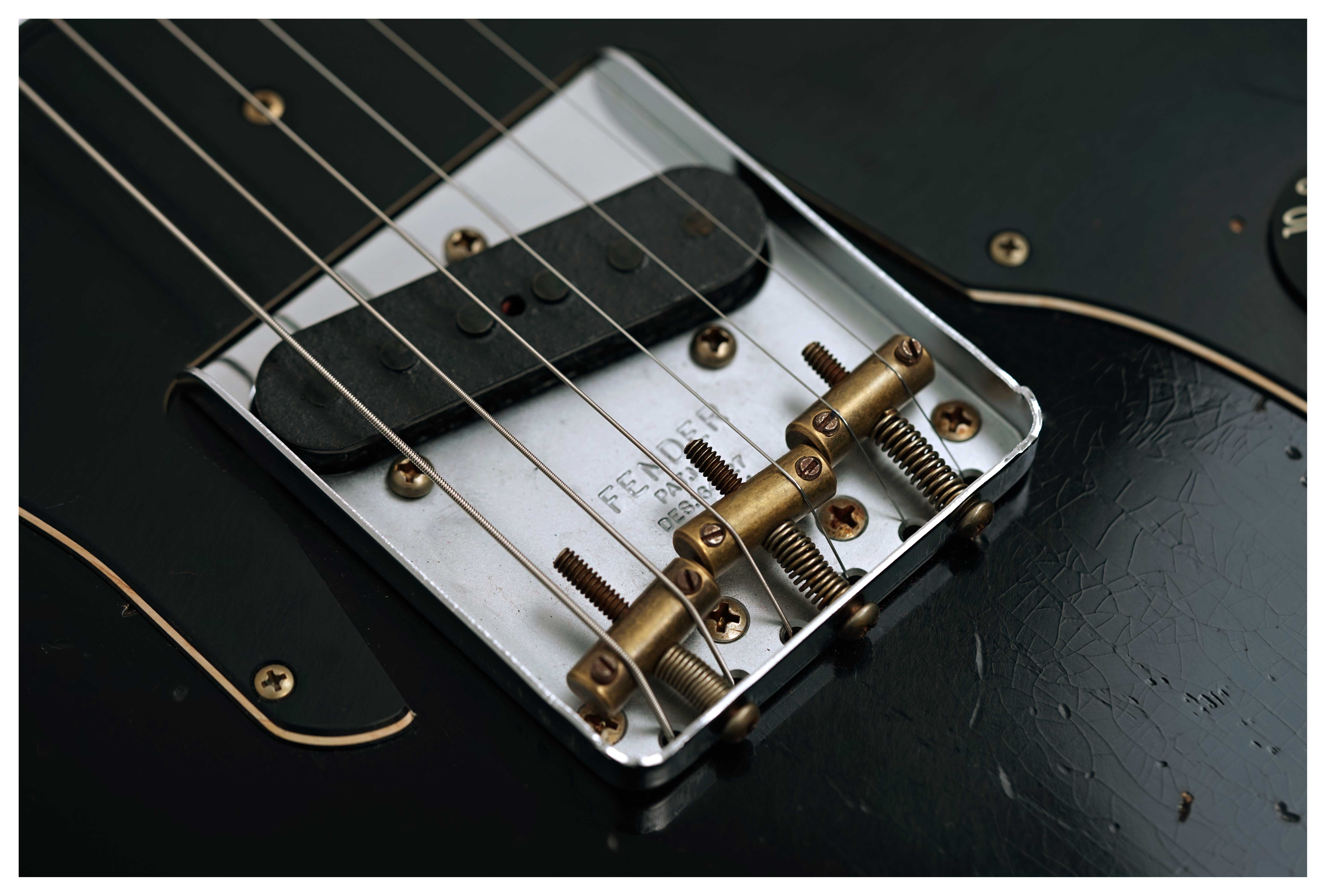Fender Custom Shop 1970s Telecaster Custom Heavy Relic Black #R150163