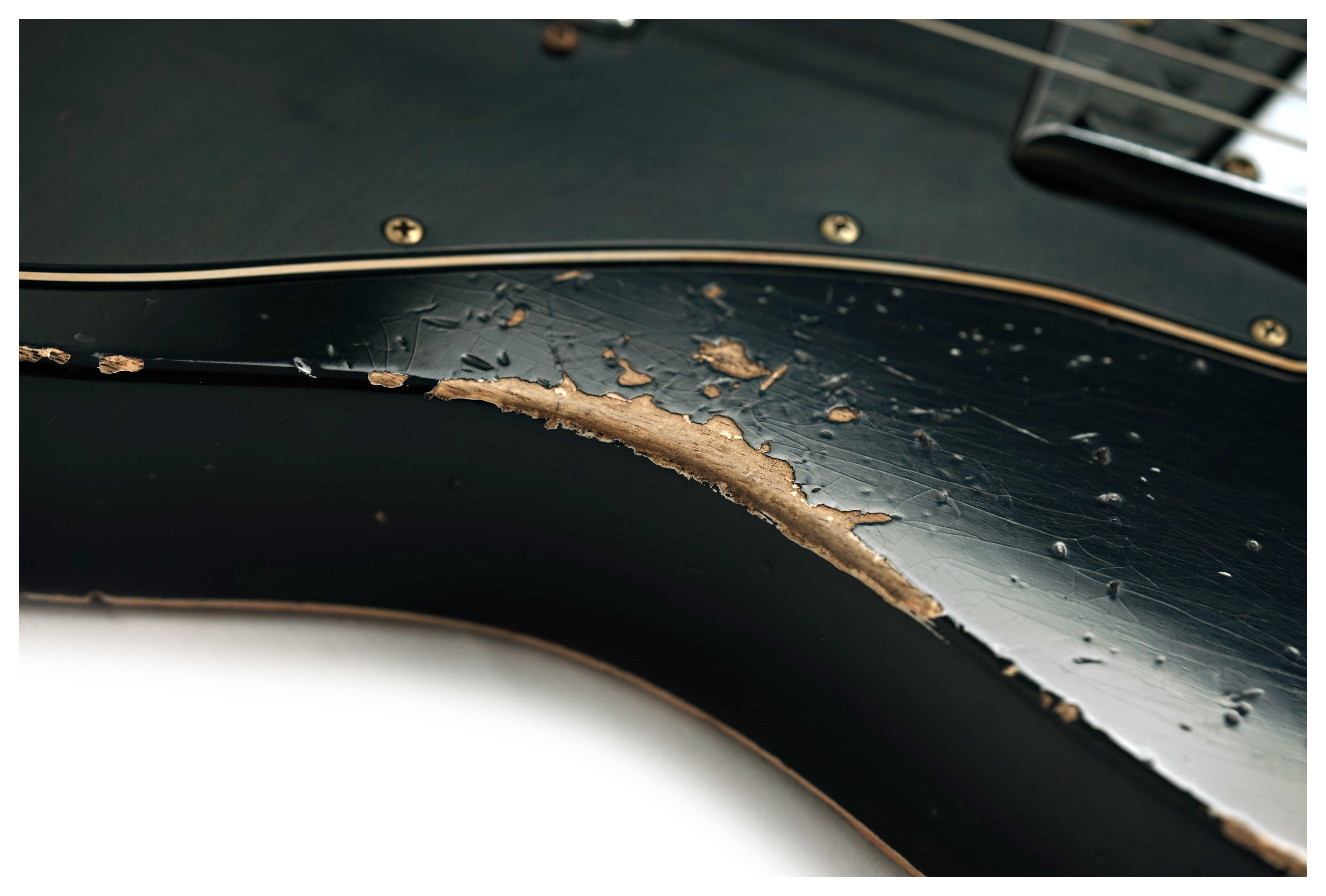 Fender Custom Shop 1970s Telecaster Custom Heavy Relic Black #R150163