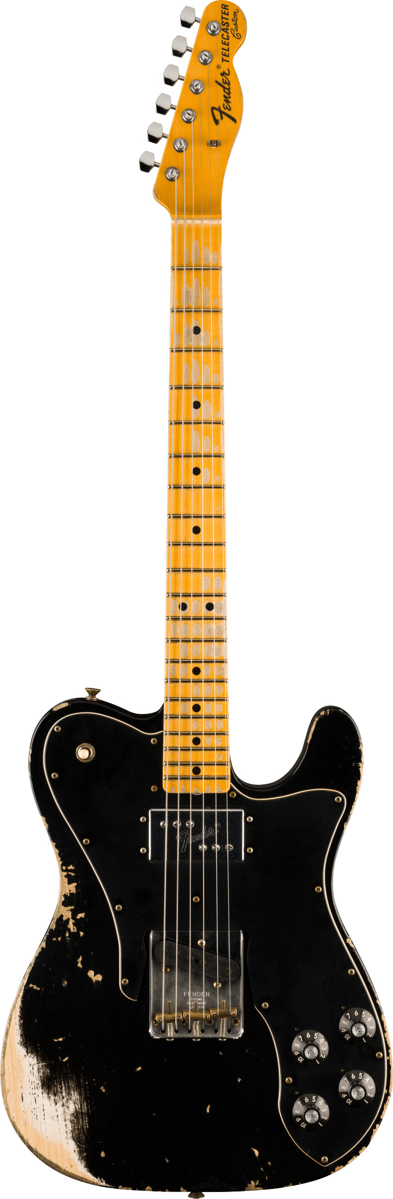 Fender Custom Shop 1970s Telecaster Custom Heavy Relic Black
