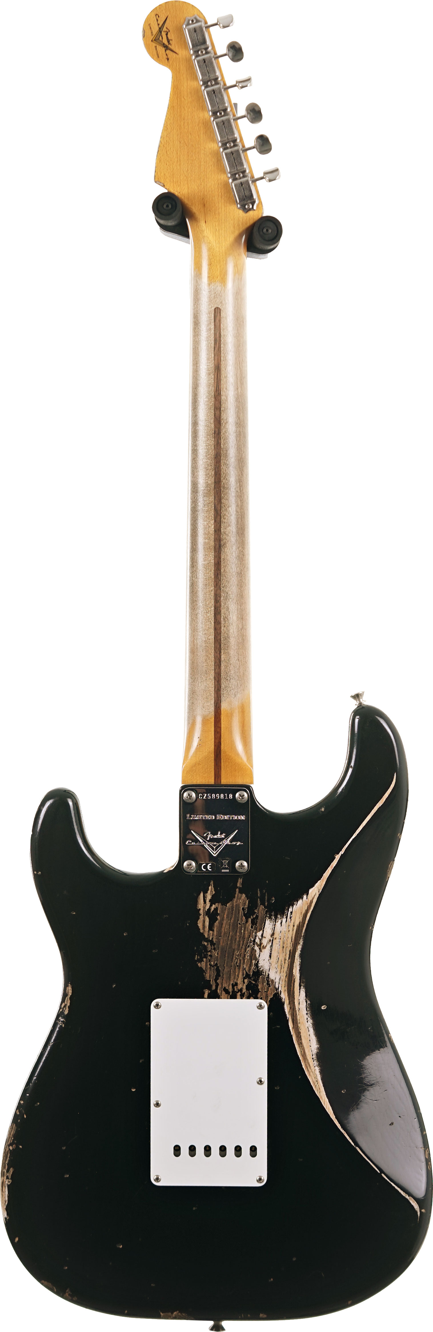 Fender Custom Shop 1955 Stratocaster Heavy Relic Black #CZ589818