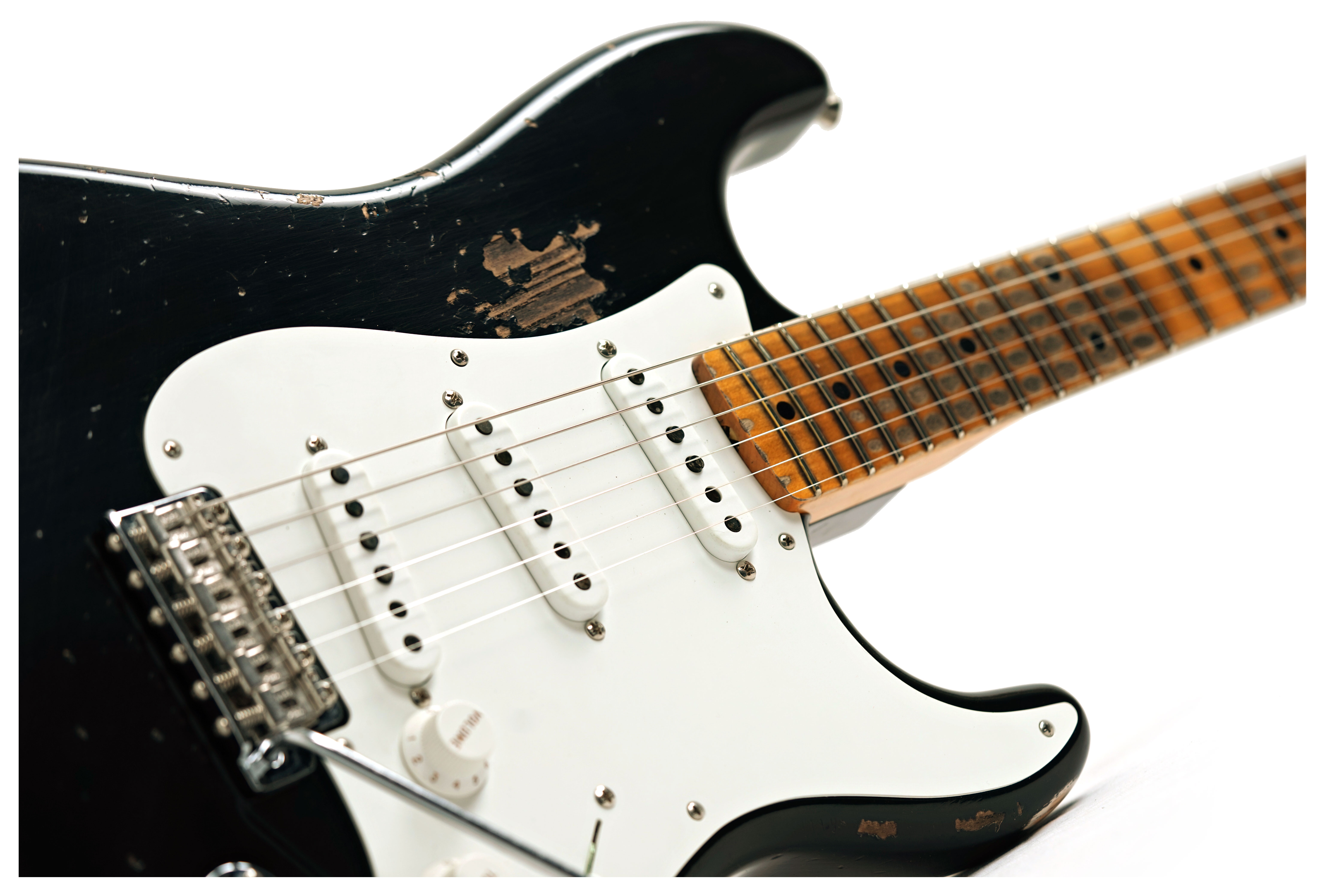 Fender Custom Shop 1955 Stratocaster Heavy Relic Black #CZ589818