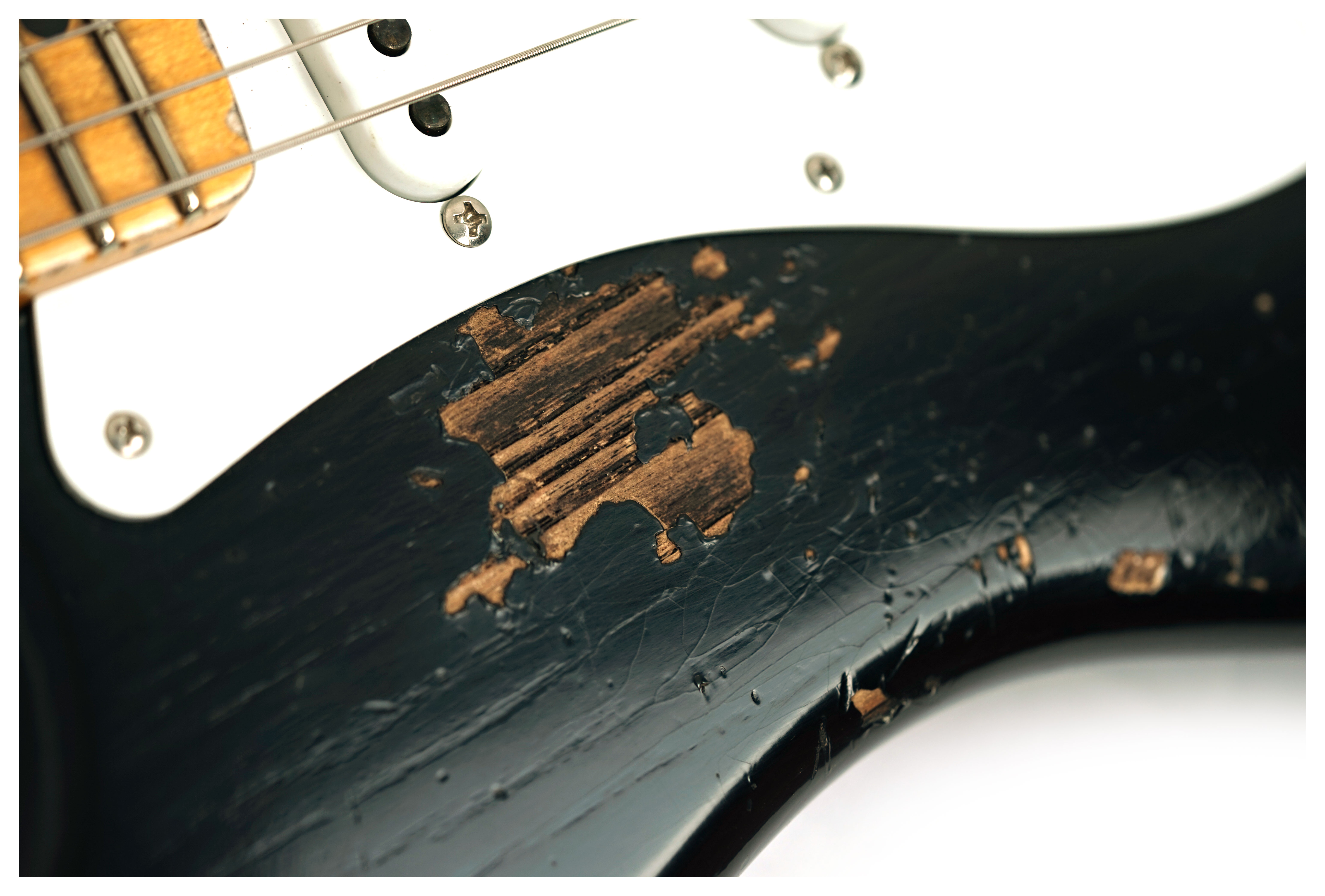 Fender Custom Shop 1955 Stratocaster Heavy Relic Black #CZ589818