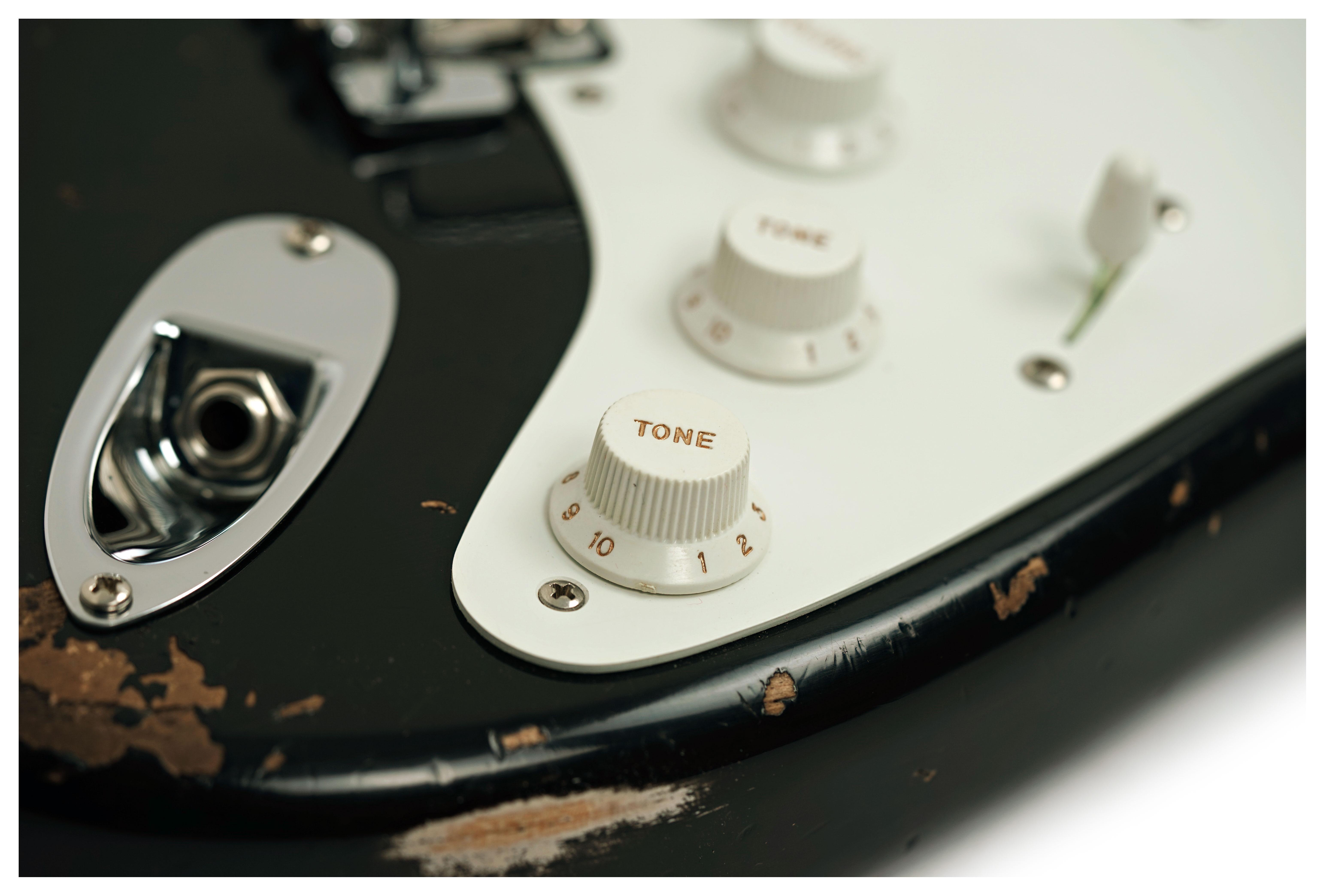 Fender Custom Shop 1955 Stratocaster Heavy Relic Black #CZ589818