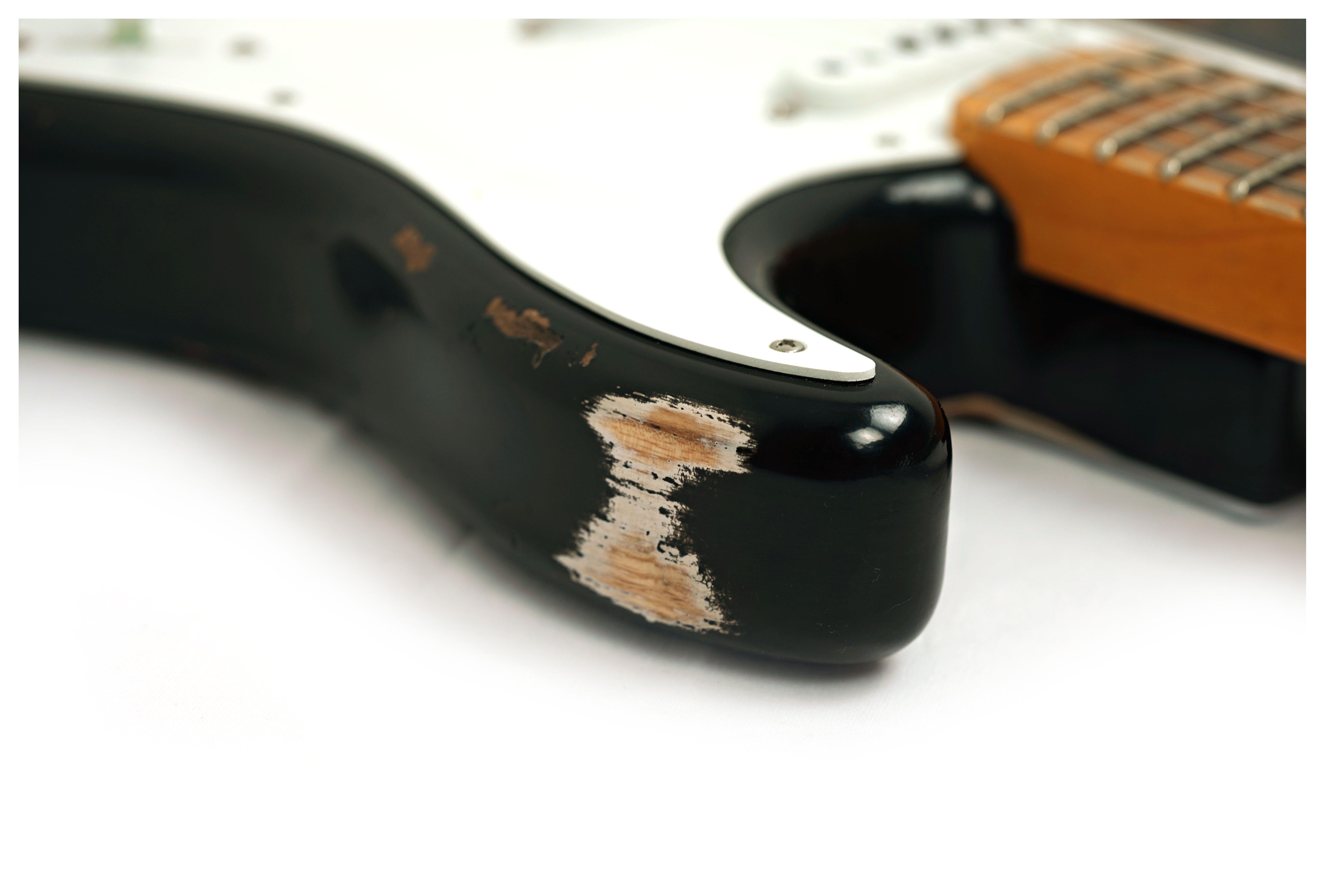 Fender Custom Shop 1955 Stratocaster Heavy Relic Black #CZ589818