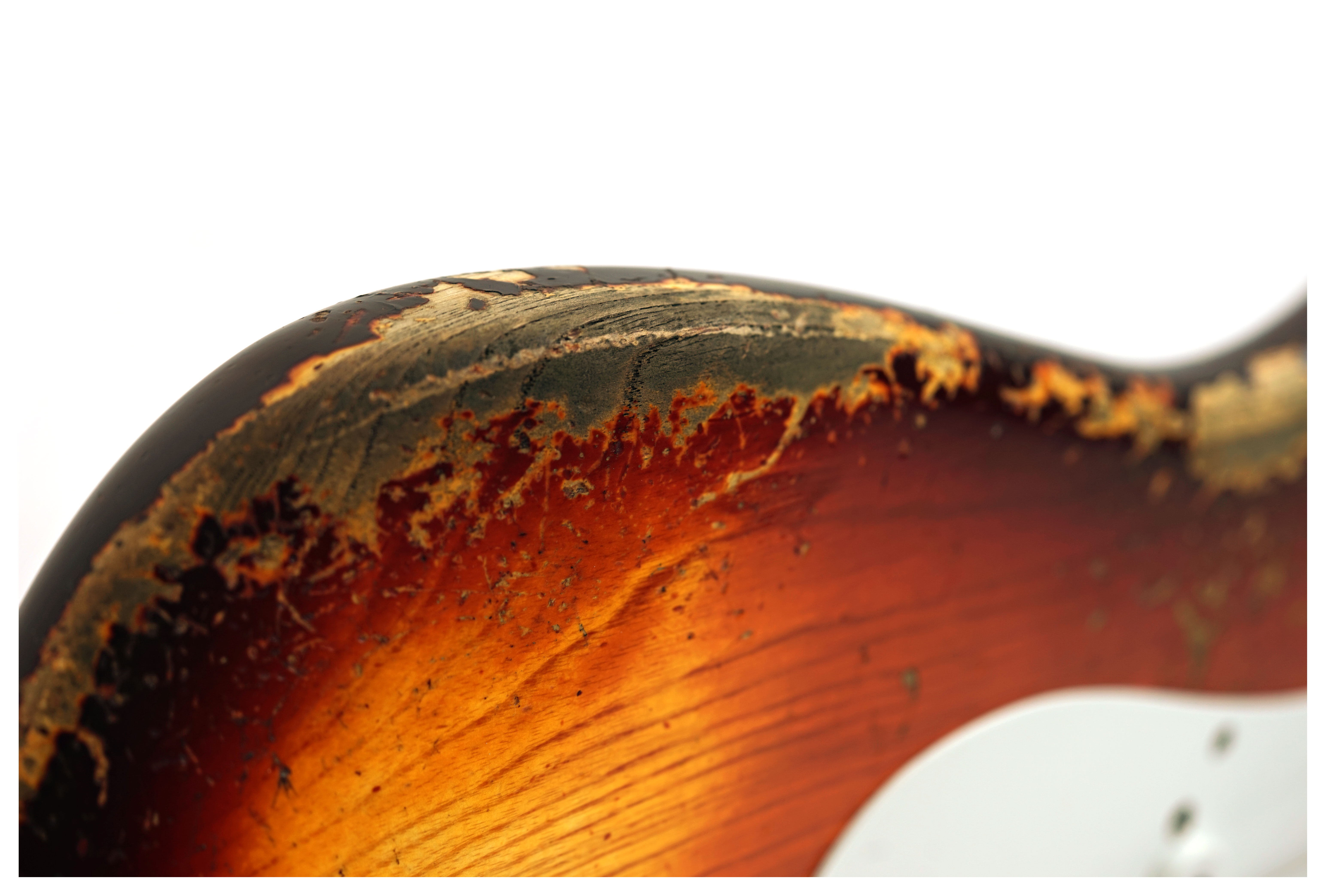 Fender Custom Shop 1955 Stratocaster Heavy Relic Faded Violin Burst #CZ589405