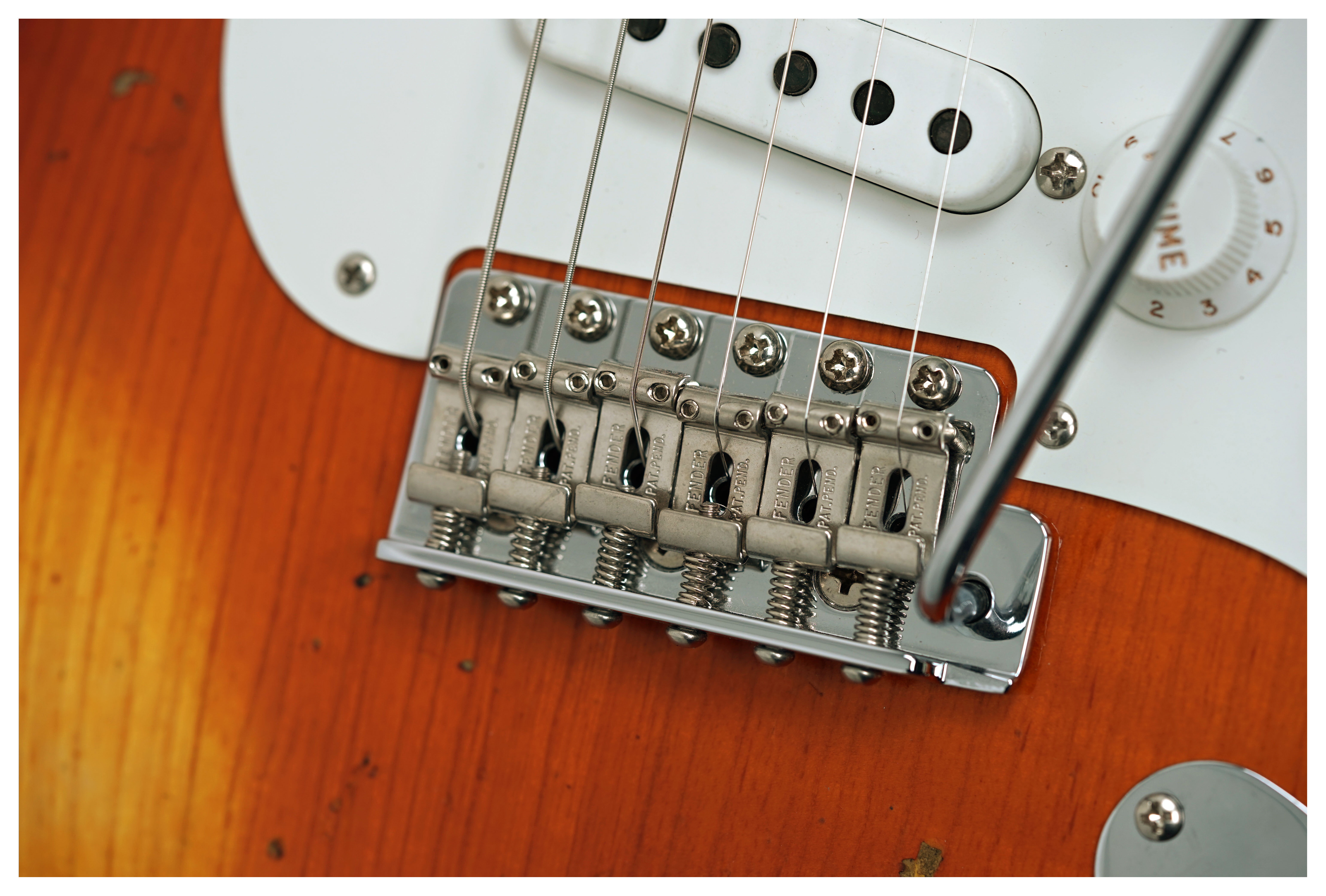 Fender Custom Shop 1955 Stratocaster Heavy Relic Faded Violin Burst #CZ589405