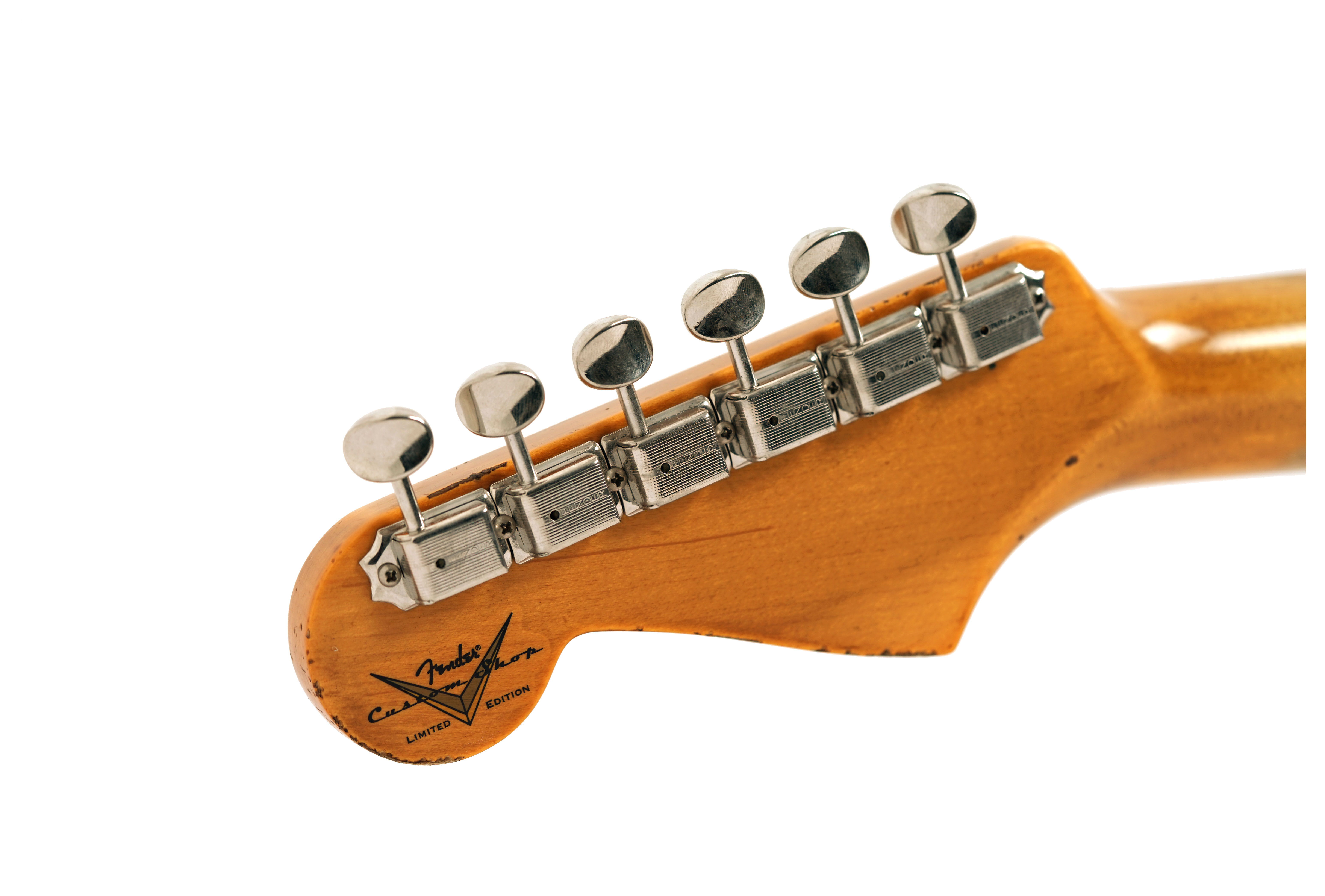 Fender Custom Shop 1955 Stratocaster Heavy Relic Faded Violin Burst #CZ589405