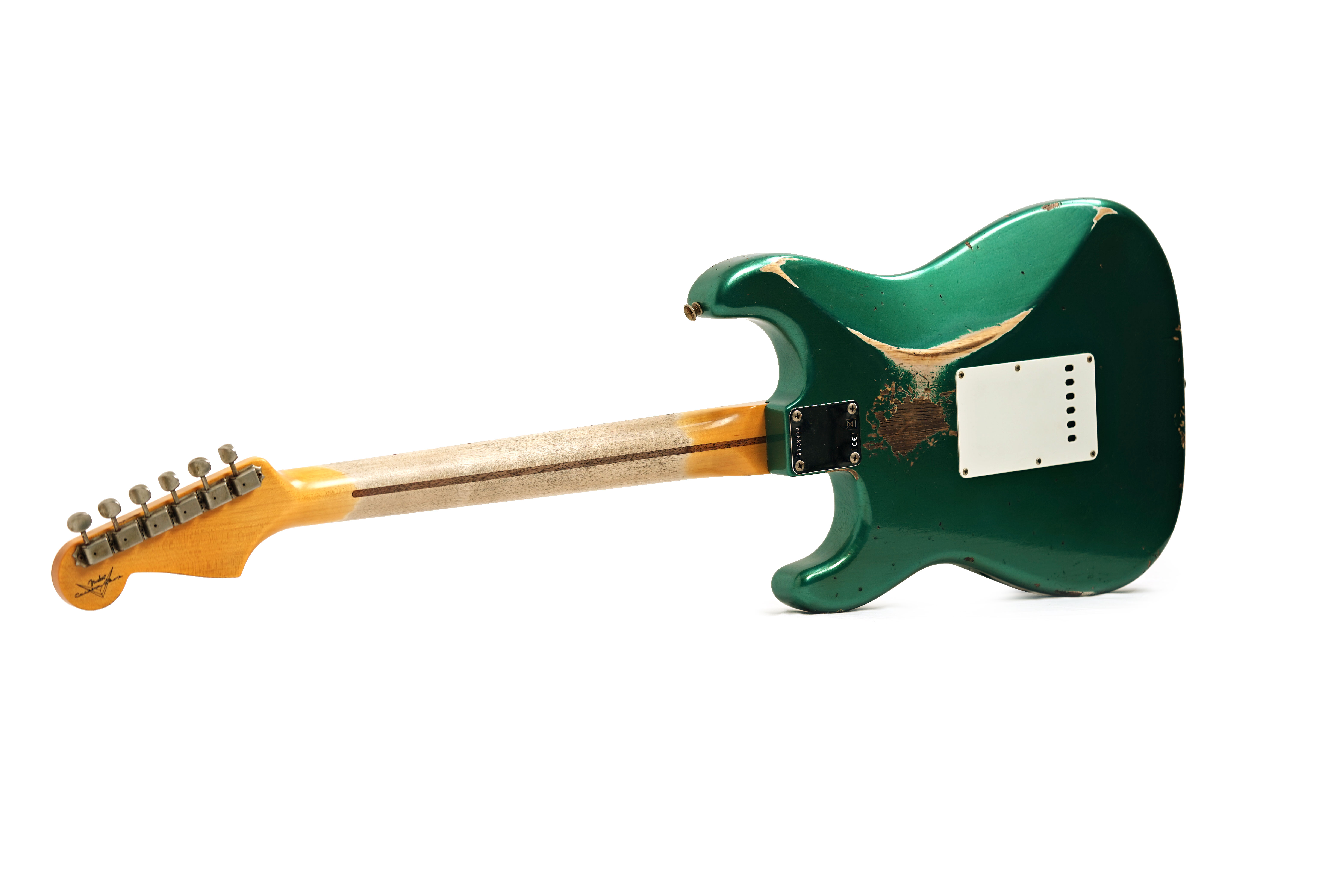 Fender Custom Shop 1957 Stratocaster Heavy Relic Aged Sherwood Green Metallic #R148334
