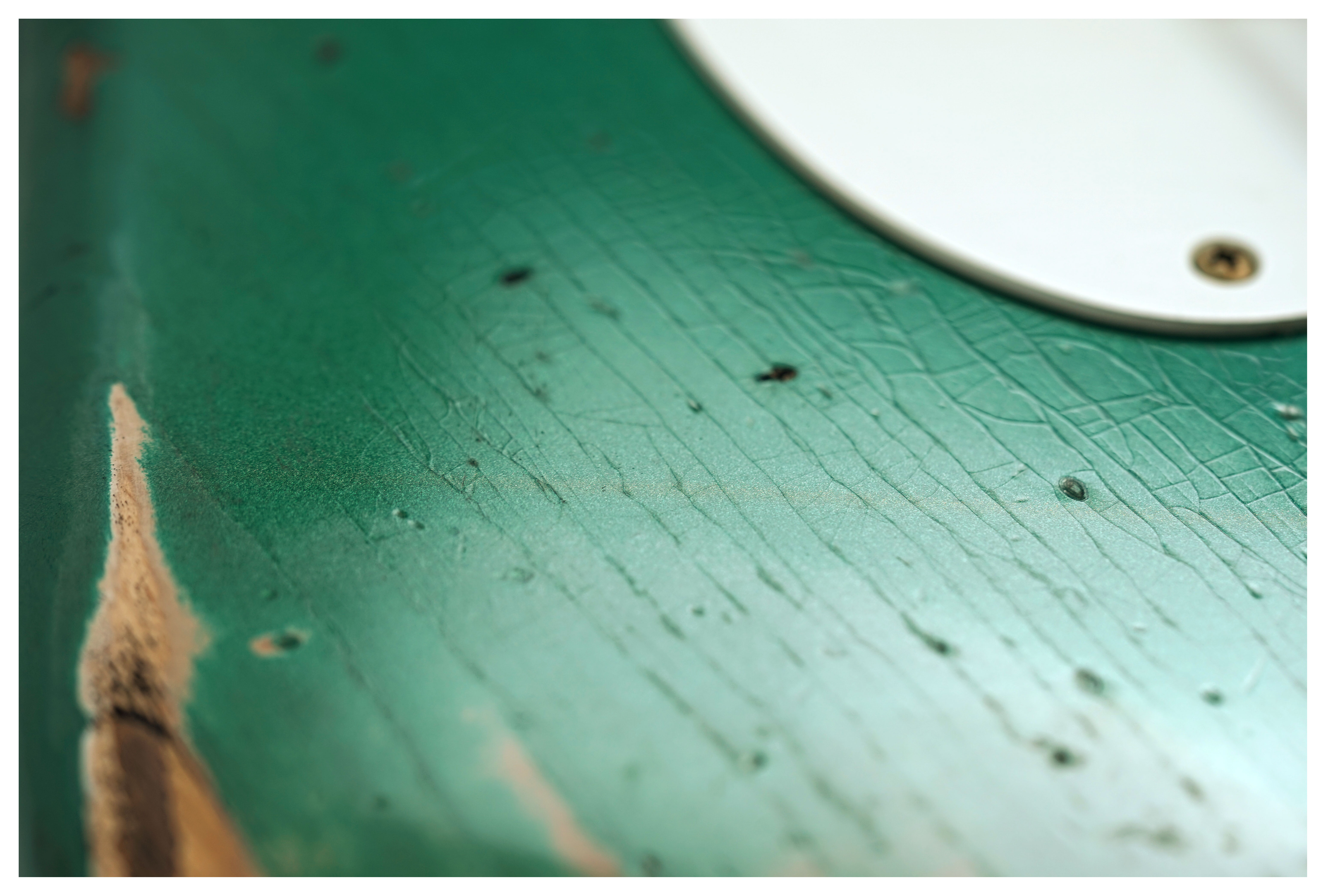 Fender Custom Shop 1957 Stratocaster Heavy Relic Aged Sherwood Green Metallic #R148334