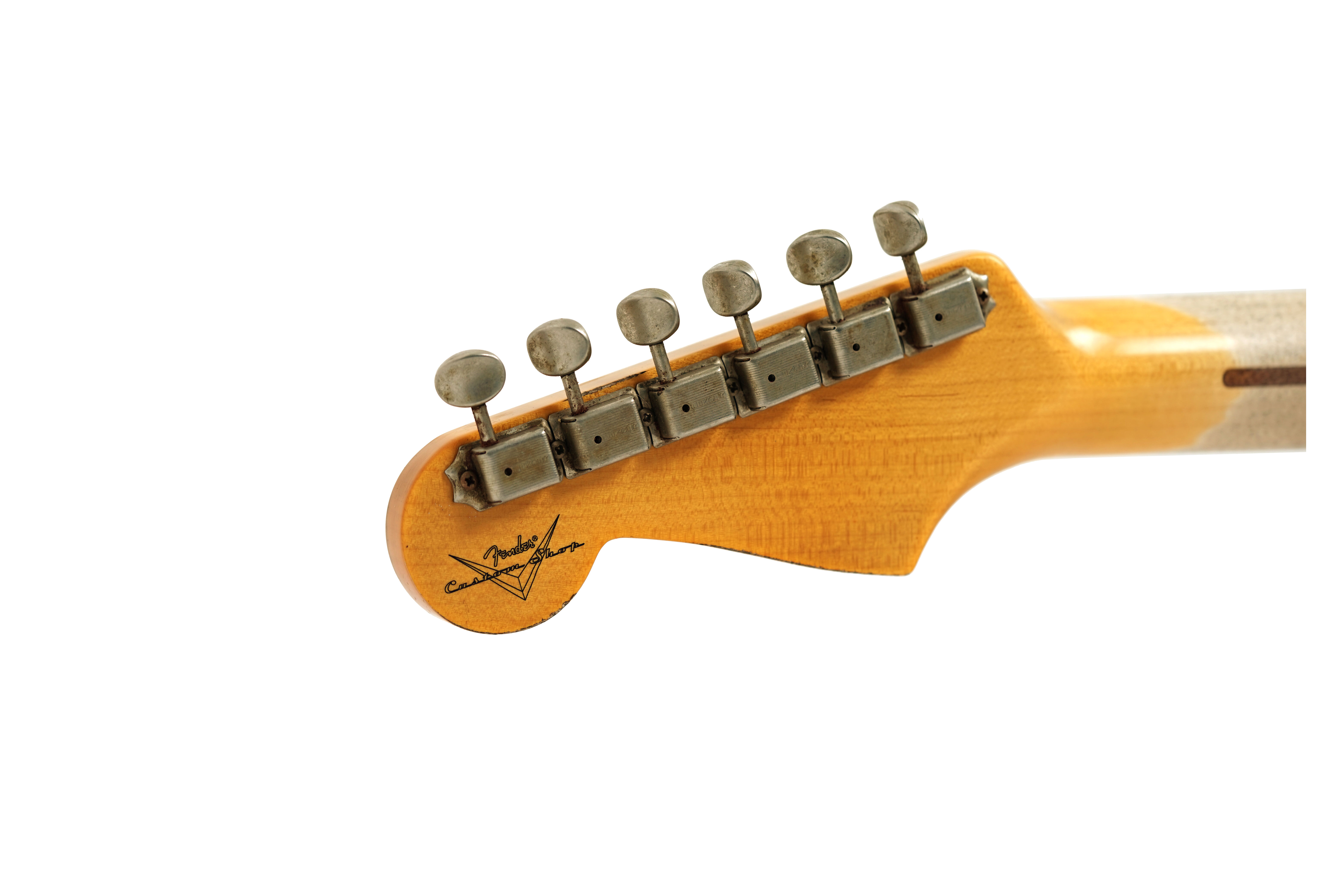Fender Custom Shop 1957 Stratocaster Heavy Relic Aged Sherwood Green Metallic #R148334