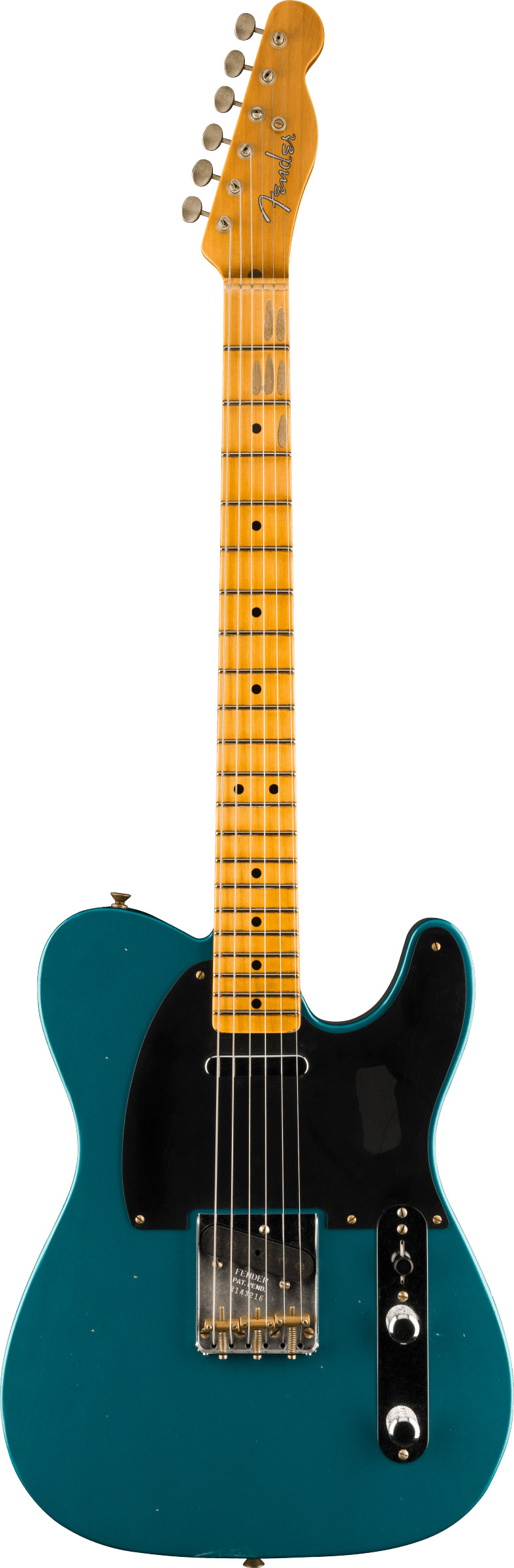 Fender Custom Shop 1951 Nocaster Journeyman Relic Aged Ocean Turquoise