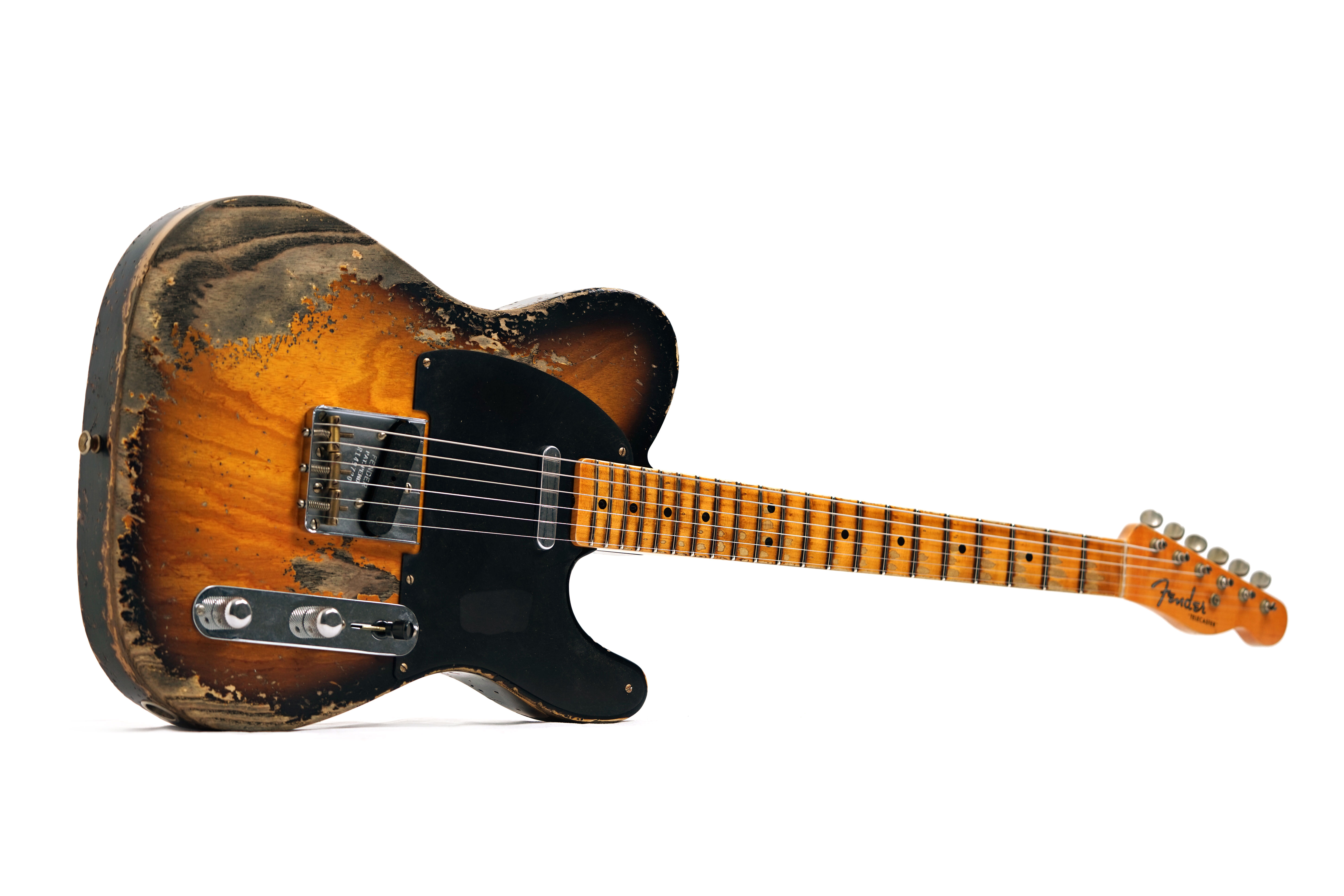 Fender Custom Shop 1952 Telecaster Super Heavy Relic Aged 2 Colour Sunburst #R149720