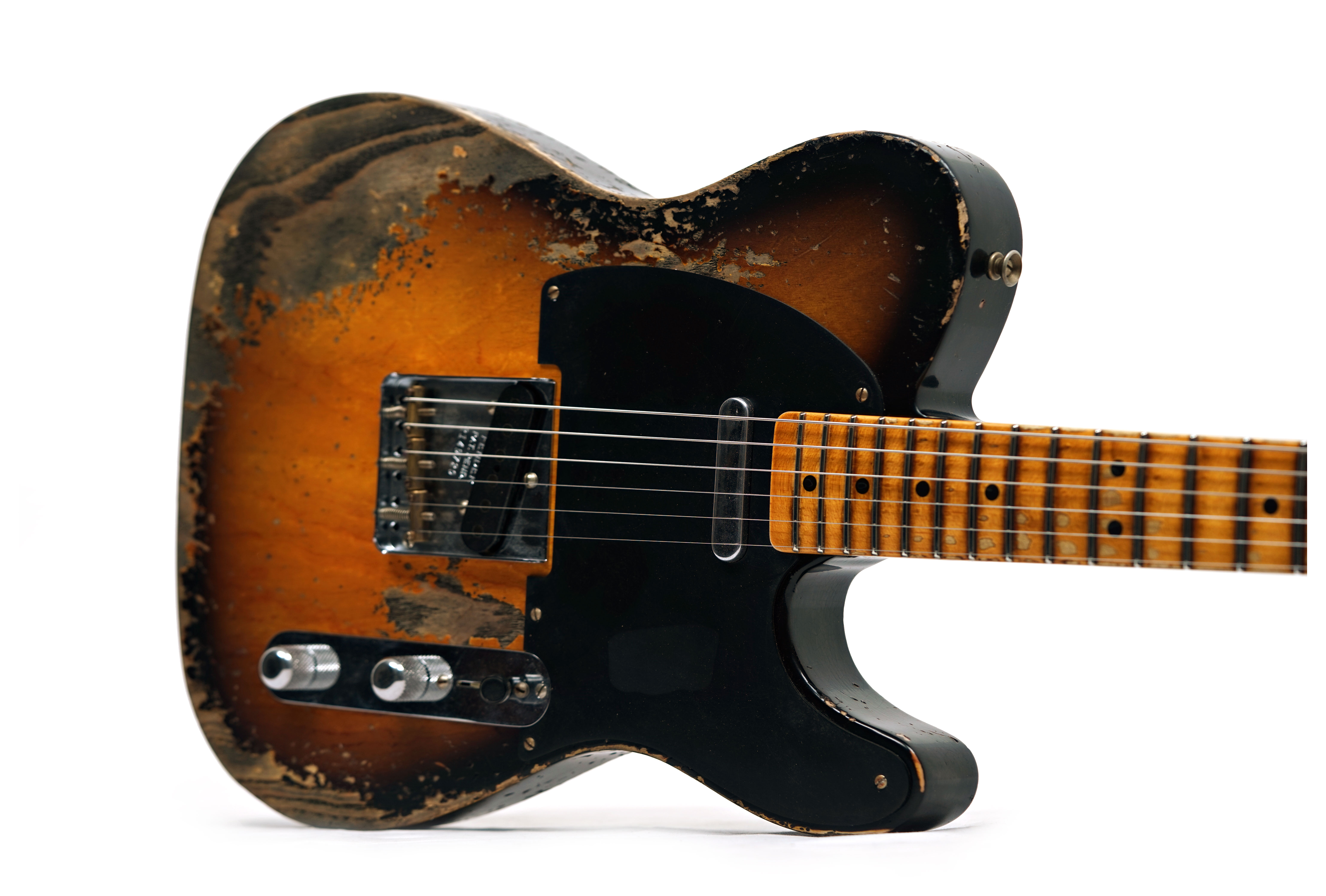Fender Custom Shop 1952 Telecaster Super Heavy Relic Aged 2 Colour Sunburst #R149720