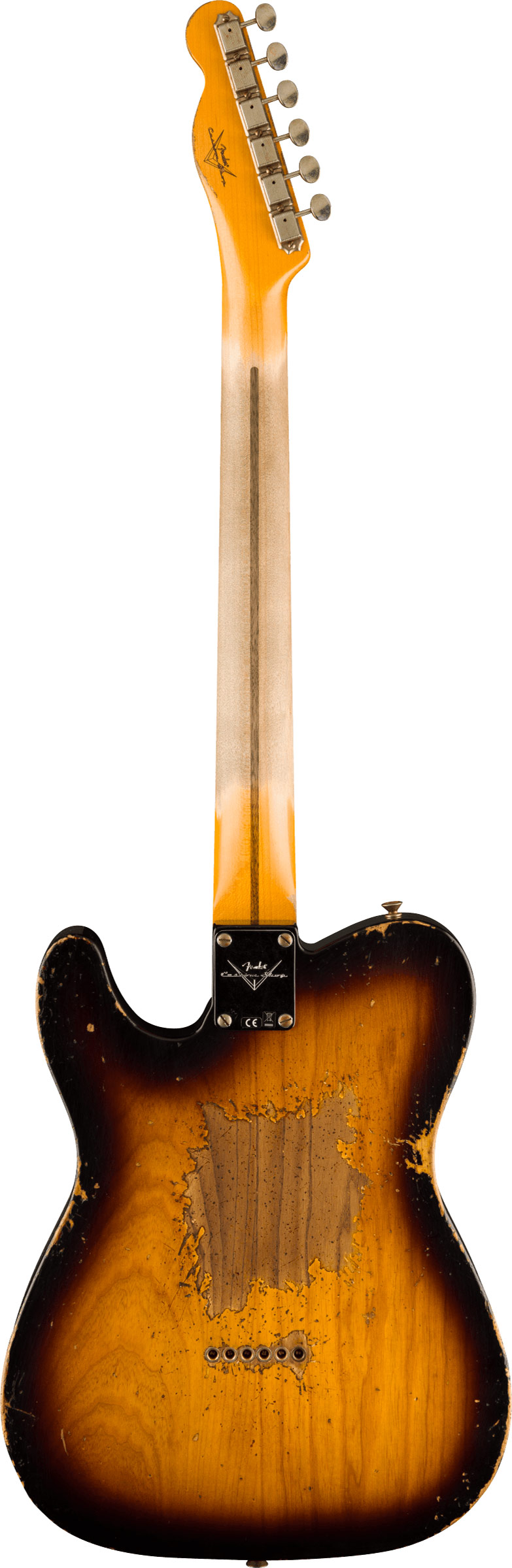 Fender Custom Shop 1952 Telecaster Super Heavy Relic Aged 2 Colour Sunburst