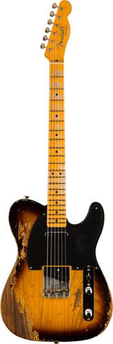 Fender Custom Shop 1952 Telecaster Super Heavy Relic Aged 2 Colour Sunburst Fender Custom Shop 1952 Telecaster Super Heavy Relic Aged 2 Colour Sunburst