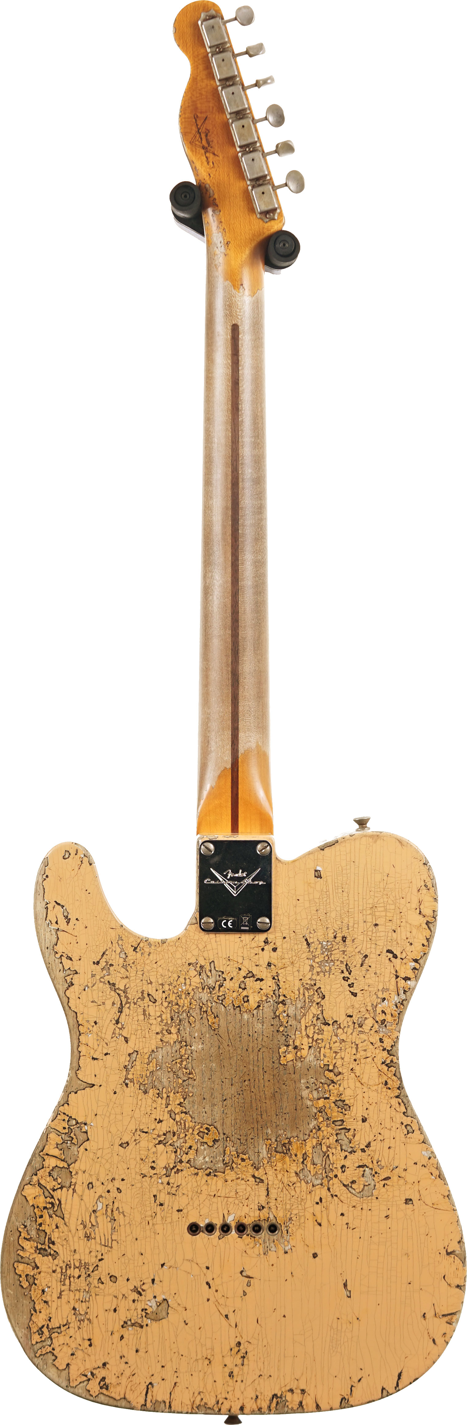 Fender Custom Shop 1952 Telecaster Super Heavy Relic Aged Nocaster Blonde #R149649