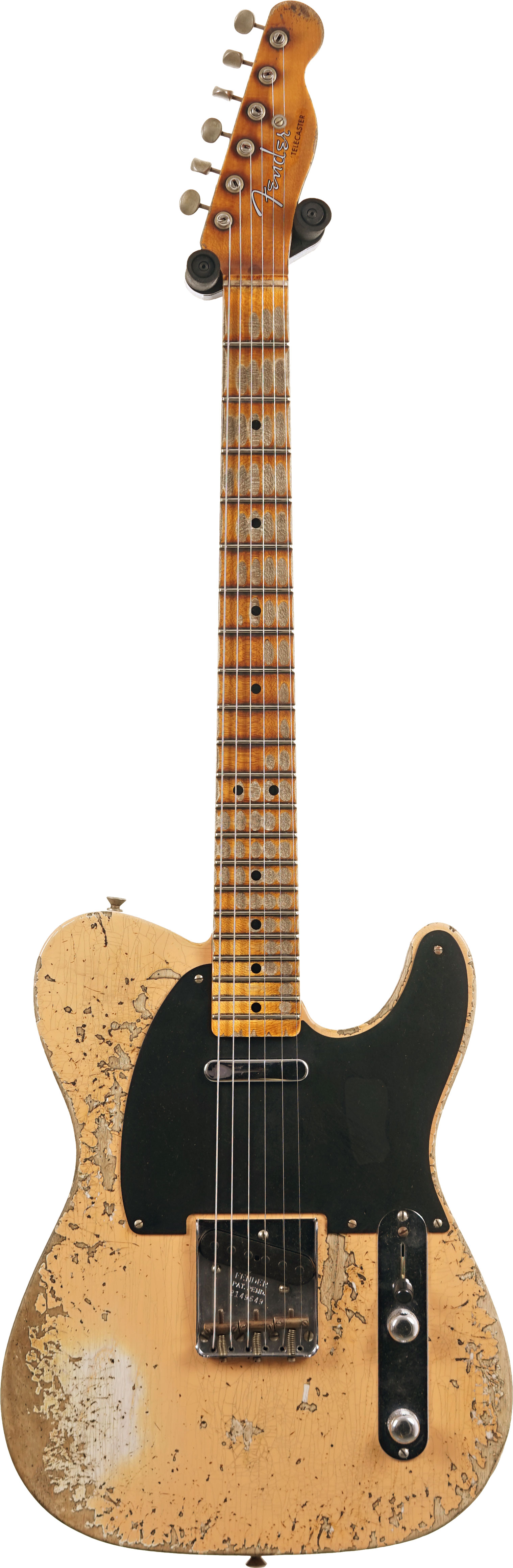 Fender Custom Shop 1952 Telecaster Super Heavy Relic Aged Nocaster Blonde #R149649
