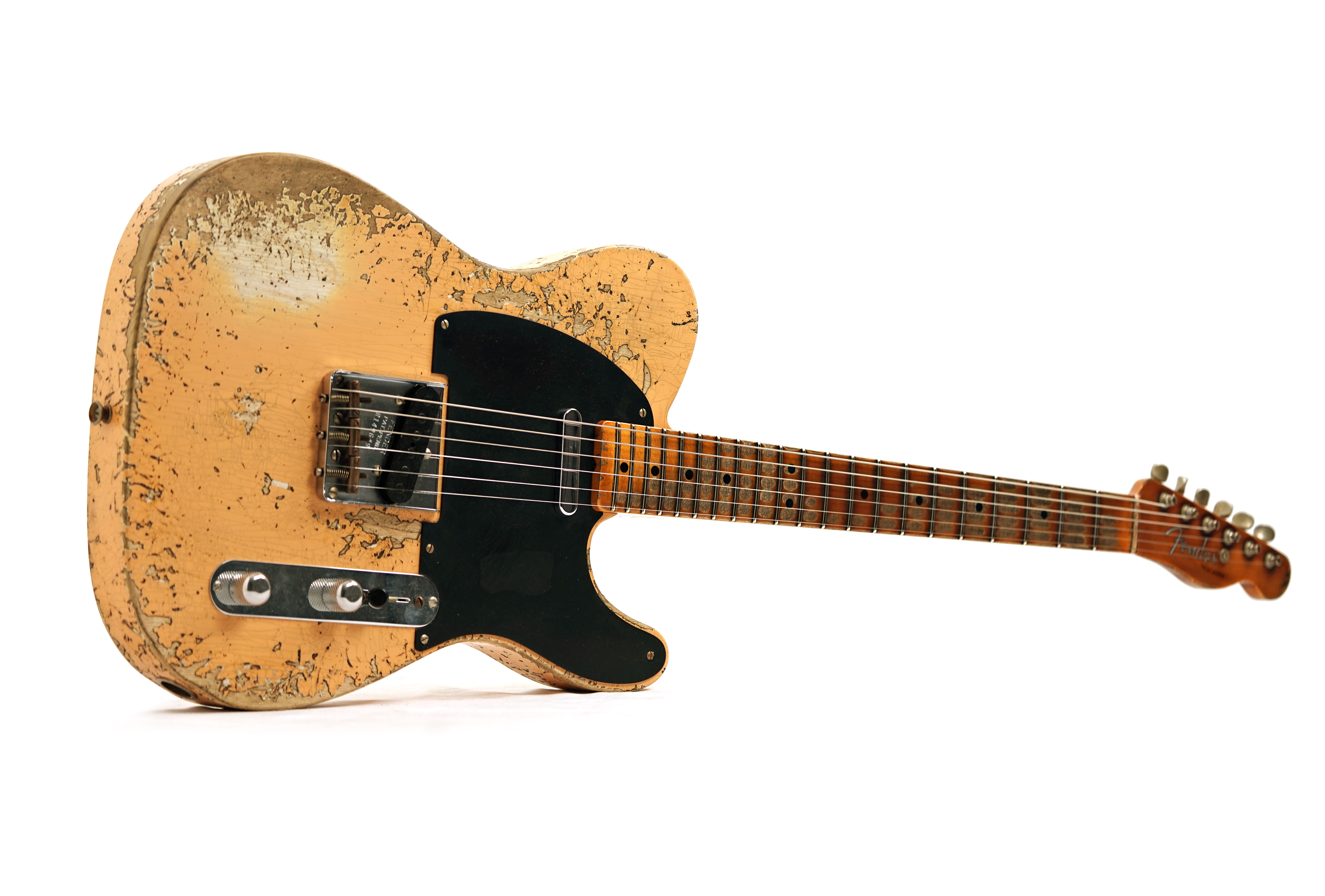 Fender Custom Shop 1952 Telecaster Super Heavy Relic Aged Nocaster Blonde #R149649