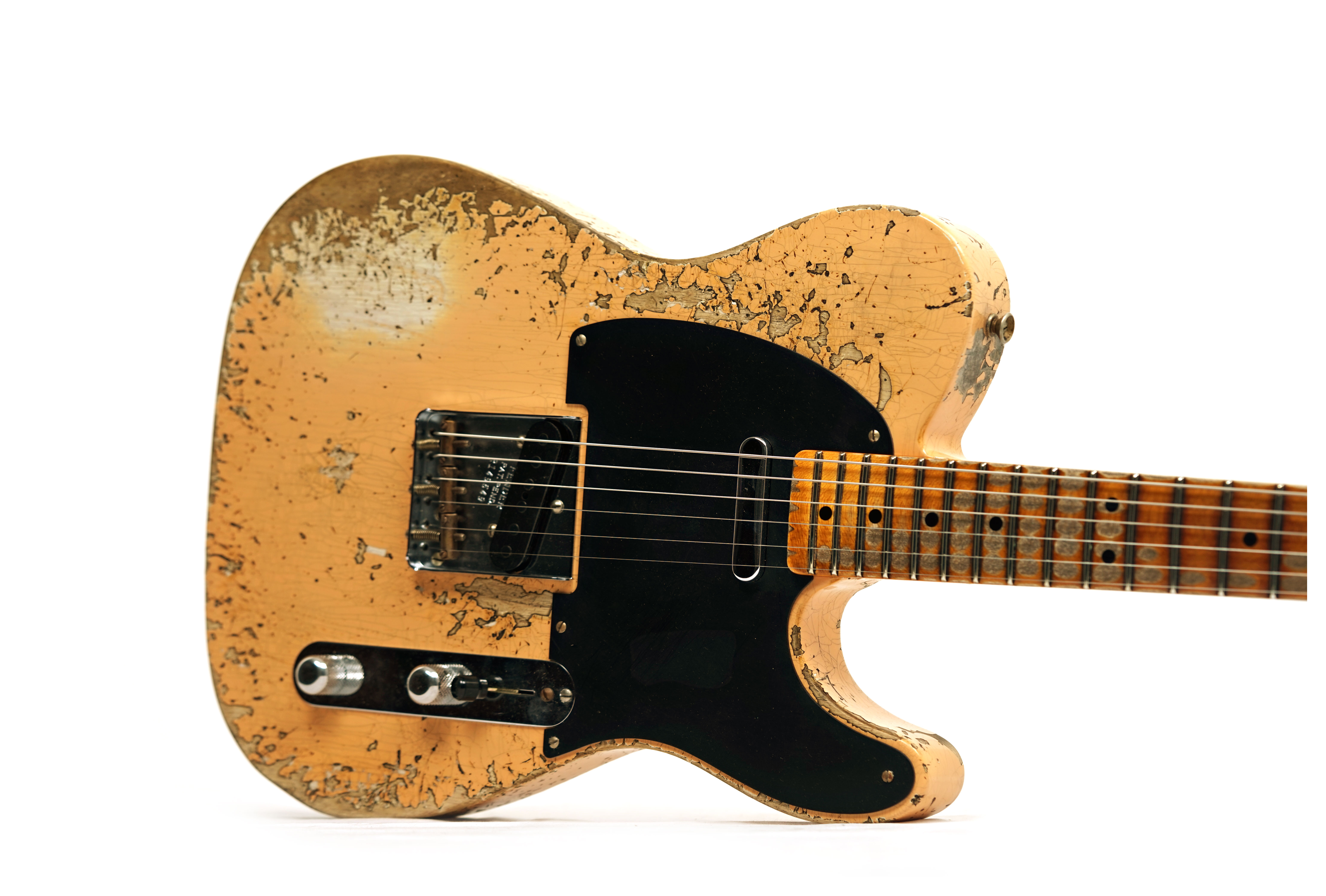Fender Custom Shop 1952 Telecaster Super Heavy Relic Aged Nocaster Blonde #R149649