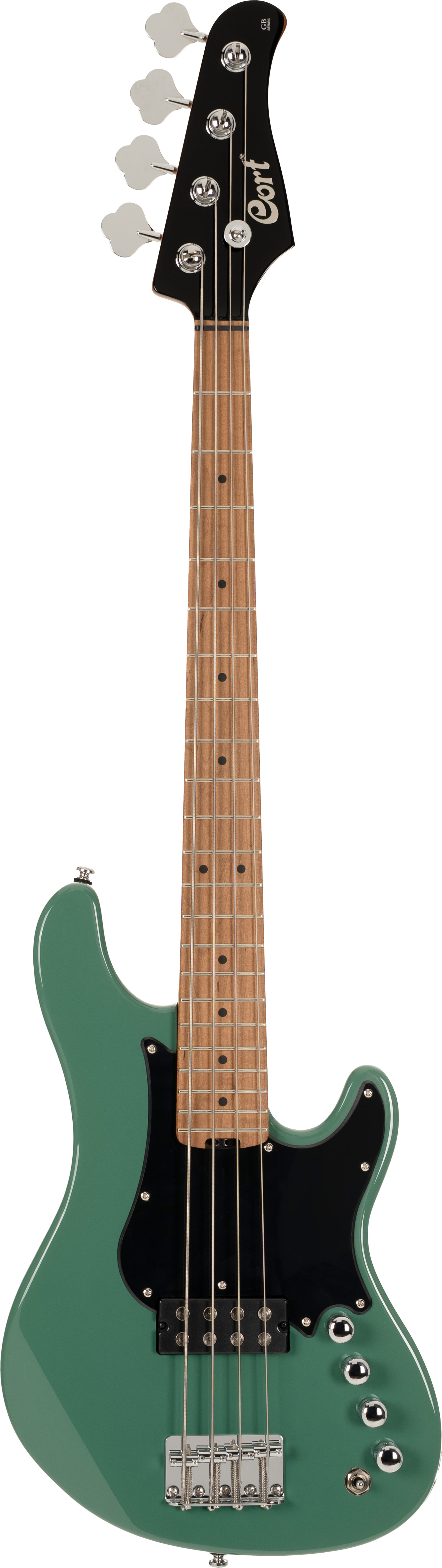 Cort GB Short Scale Bass Forest Green