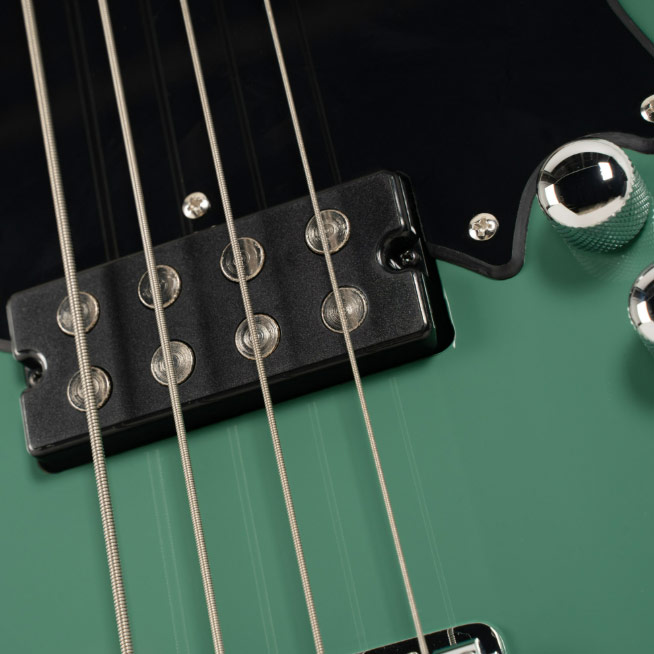 Cort GB Short Scale Bass Forest Green