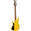 Cort GB Short Scale Bass Yellow Crush Back View