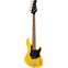 Cort GB Short Scale Bass Yellow Crush Front View