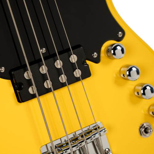 Cort GB Short Scale Bass Yellow Crush Cort GB Short Scale Bass Yellow Crush