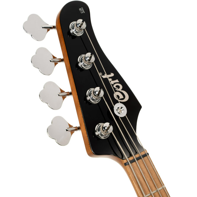 Cort GB Short Scale Bass Yellow Crush