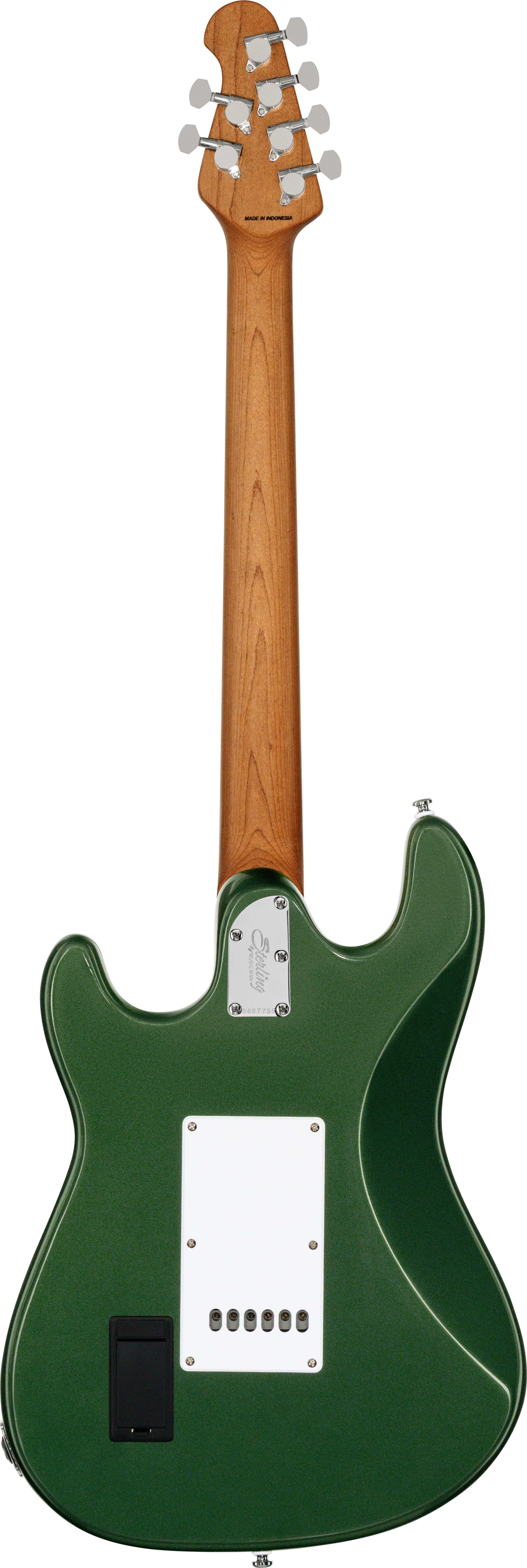 Music Man Sterling Cutlass Plus Charging Green