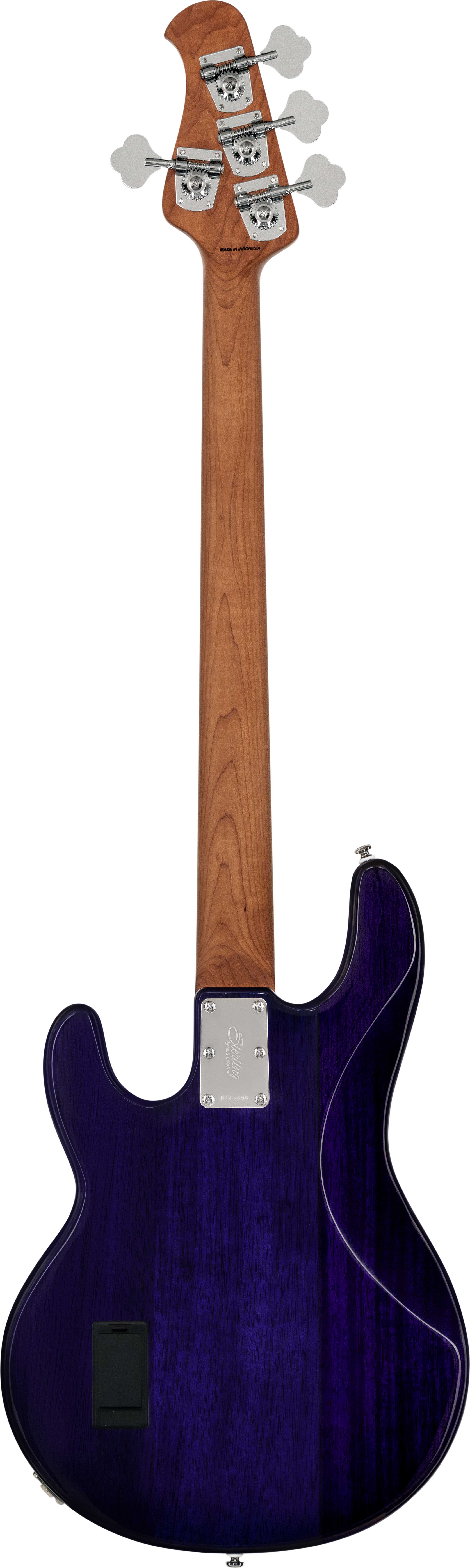 Music Man Sterling StingRay Ray34 Flame Purple Sunset