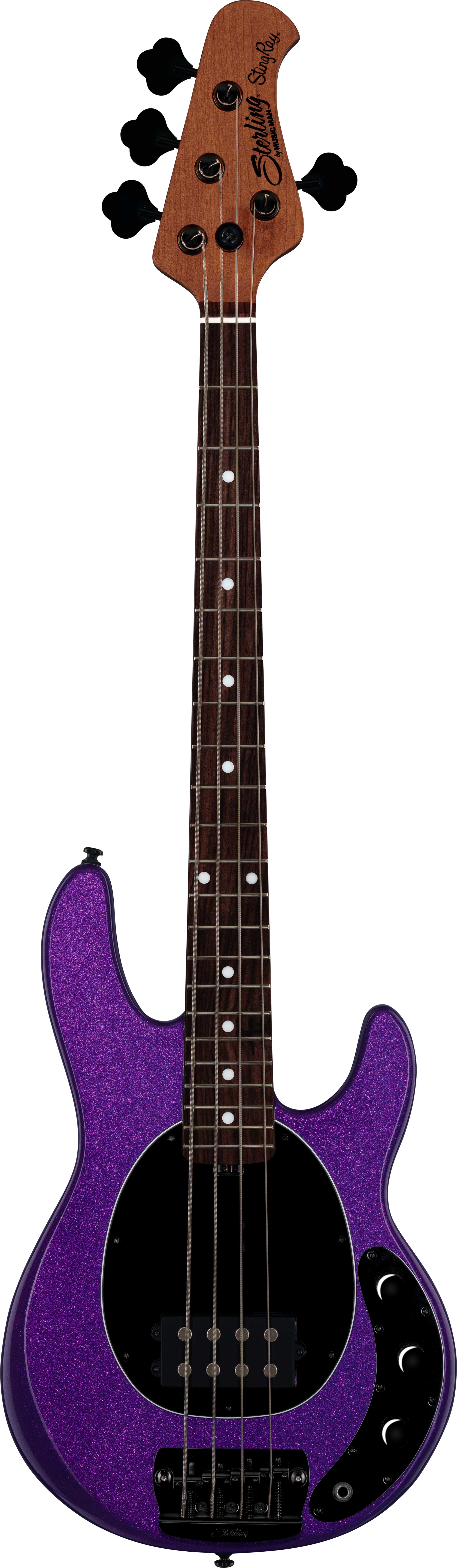 Music Man Sterling StingRay Short Scale Bass RaySS4 Purple Sparkle