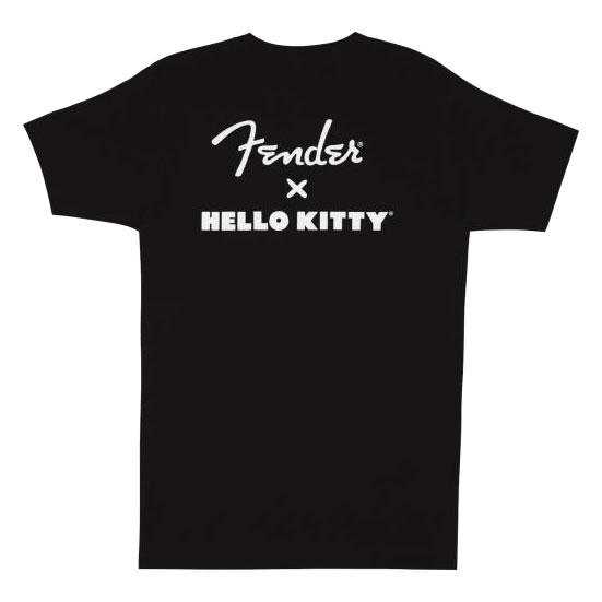 Fender Hello Kitty Graphic Tee Black XL
