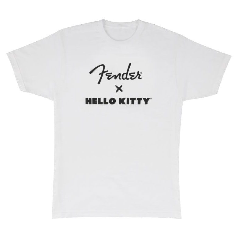 Fender Hello Kitty Logo Tee White M