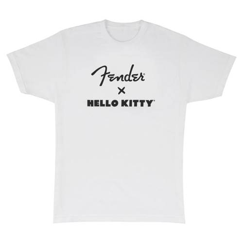 Fender Hello Kitty Logo Tee White L Fender Hello Kitty Logo Tee White L