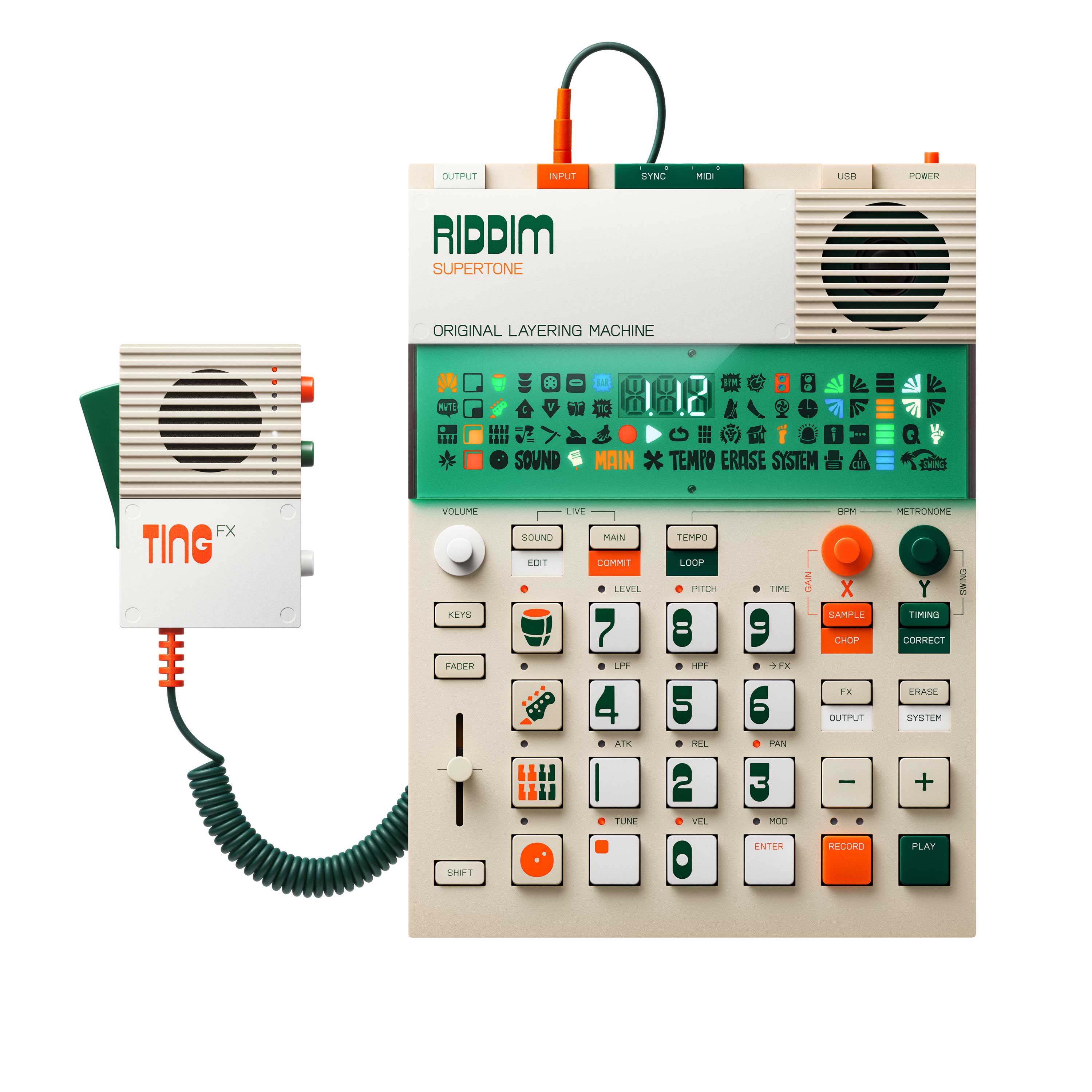 Teenage Engineering EP-40 Riddim and EP-2350 Ting Launch Pack