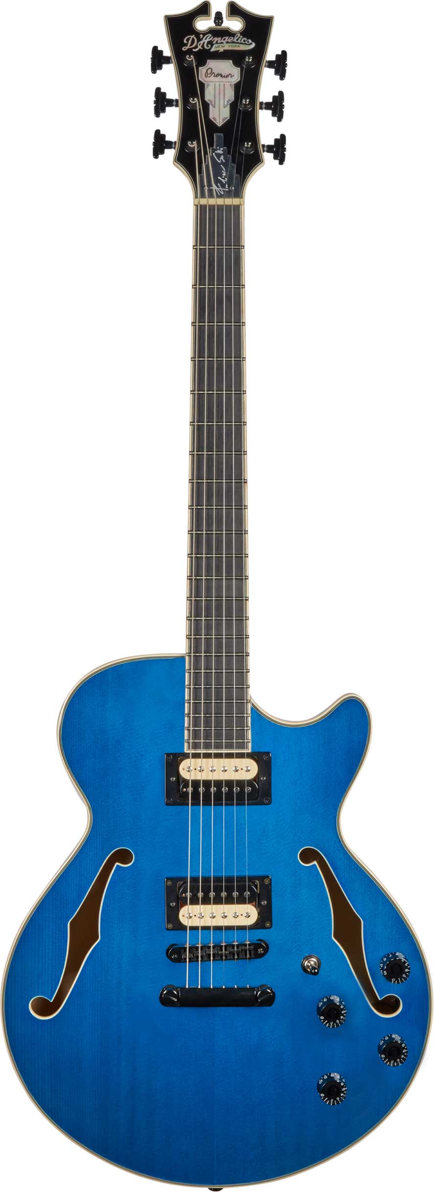 D'Angelico Premier SS Fabrizio Sotti Fabrizio Blue