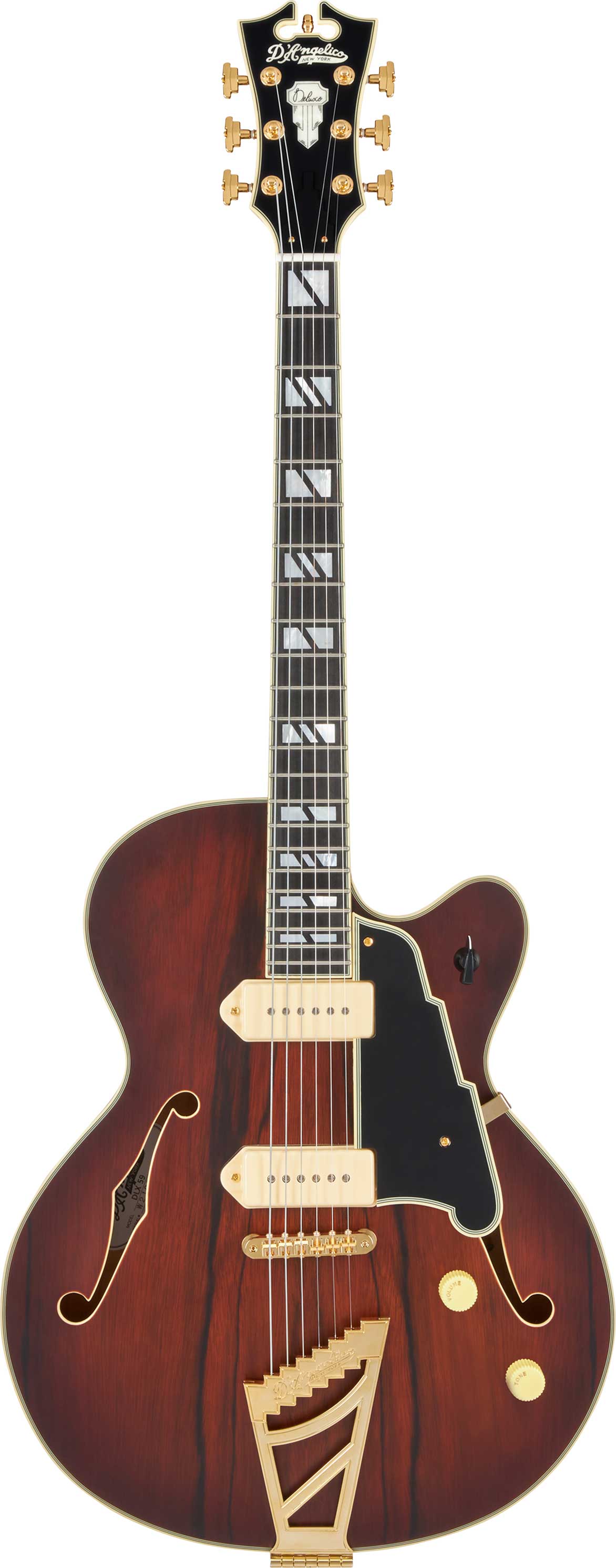 D'Angelico Deluxe 59 Satin Brown Burst