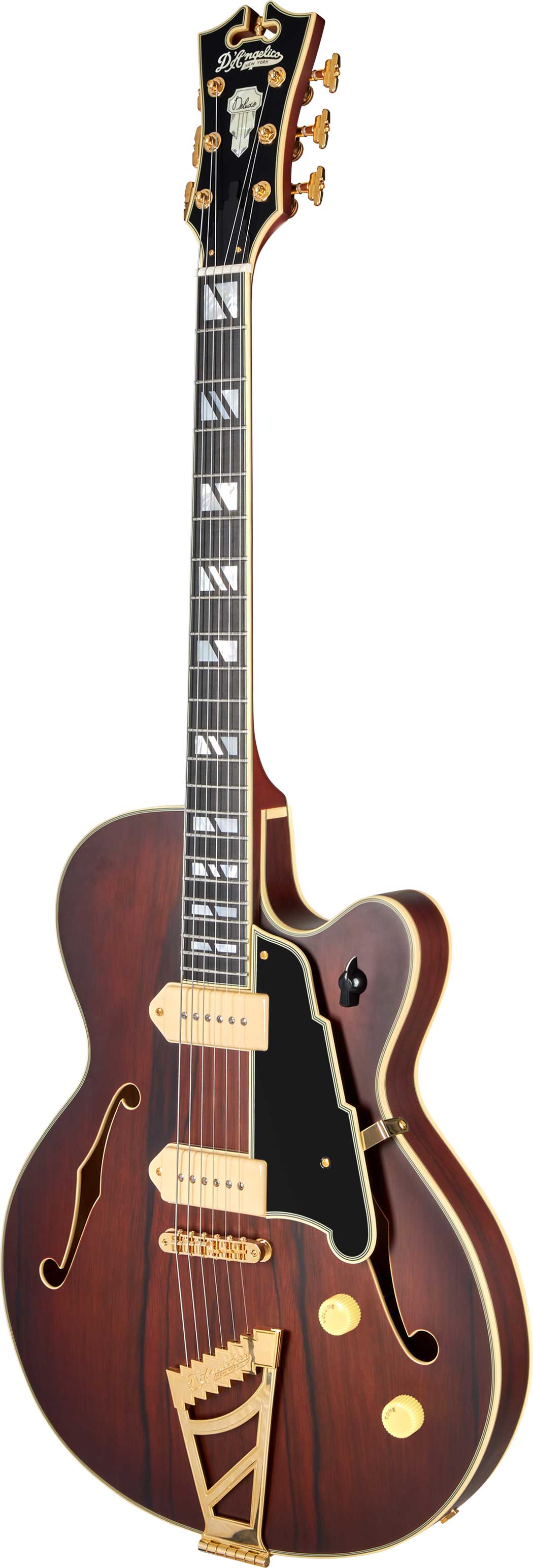 D'Angelico Deluxe 59 Satin Brown Burst