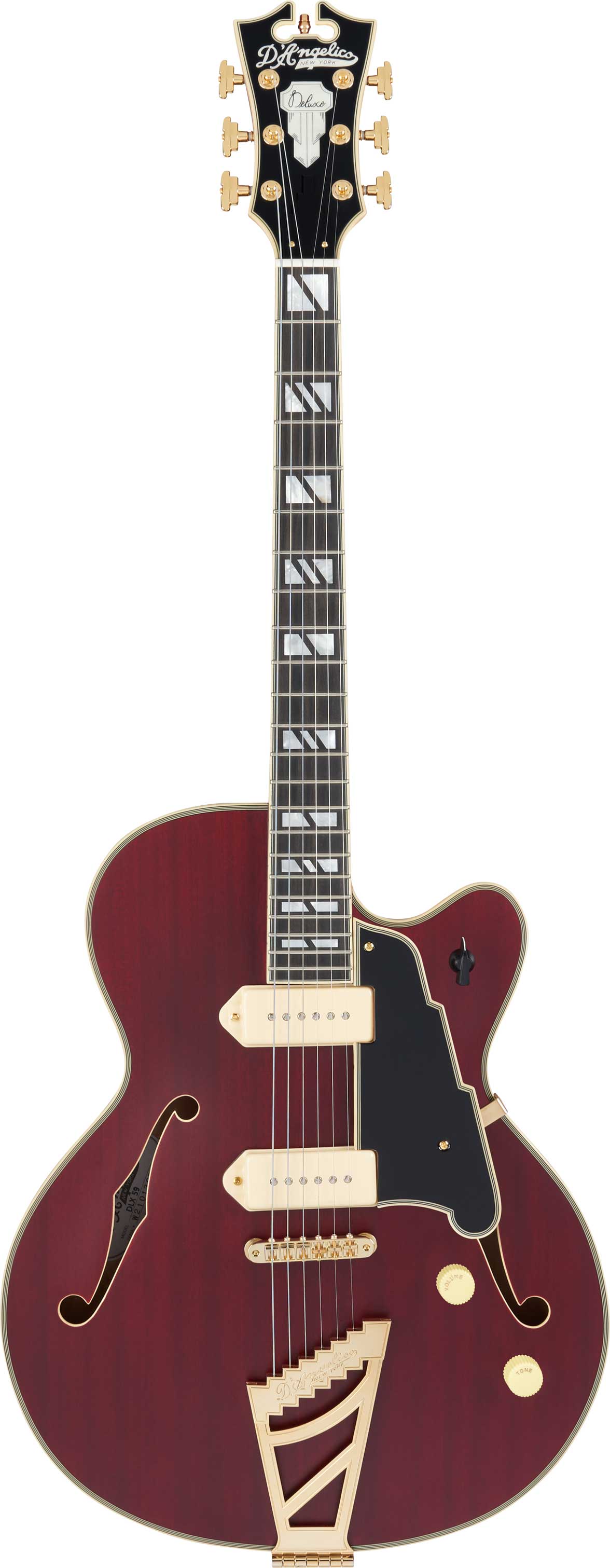 D'Angelico Deluxe 59 Satin Trans Wine