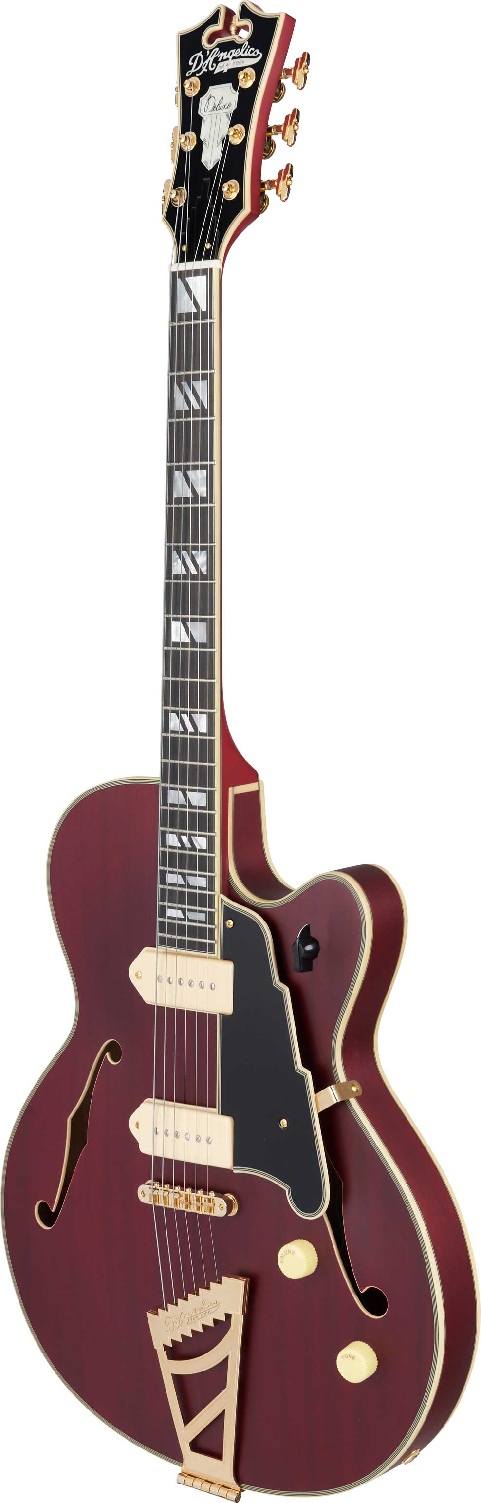 D'Angelico Deluxe 59 Satin Trans Wine