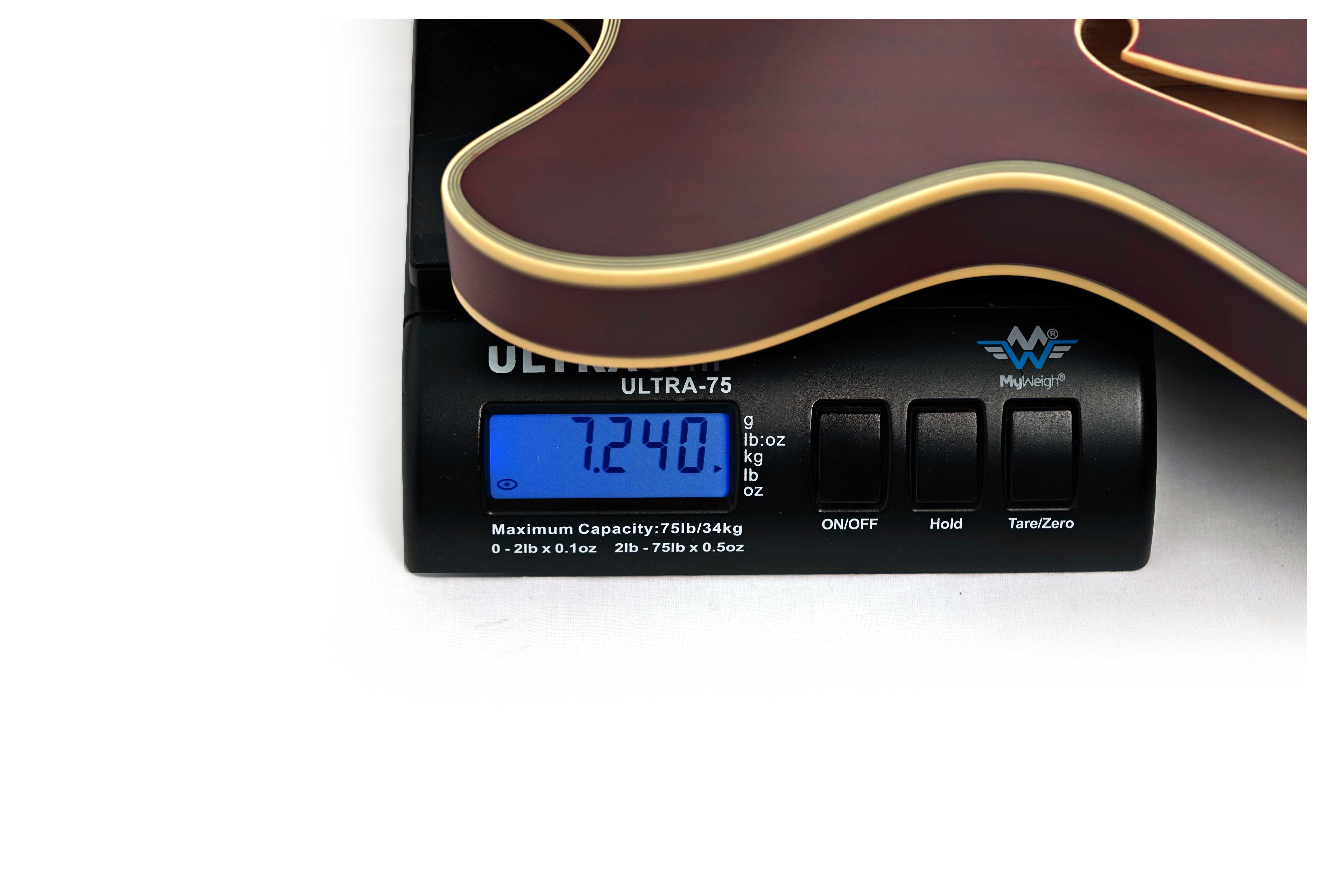 D'Angelico Deluxe DC Satin Trans Wine (Ex-Demo) #W2200274