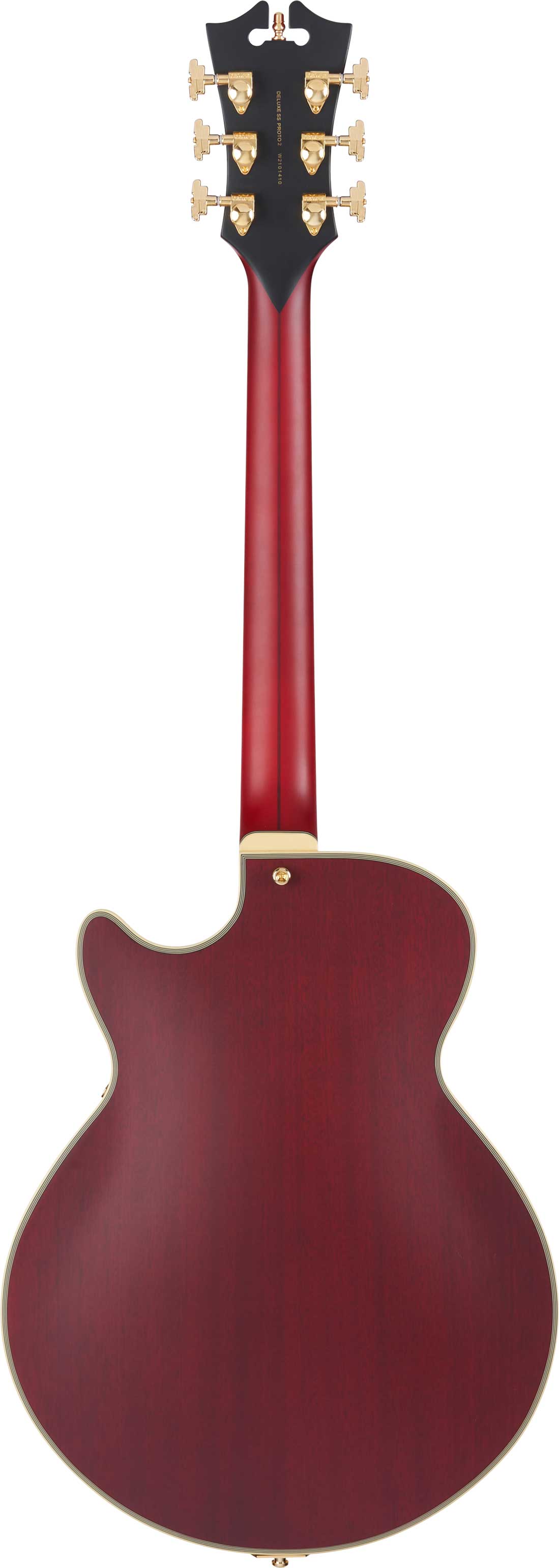 D'Angelico Deluxe SS Satin Trans Wine