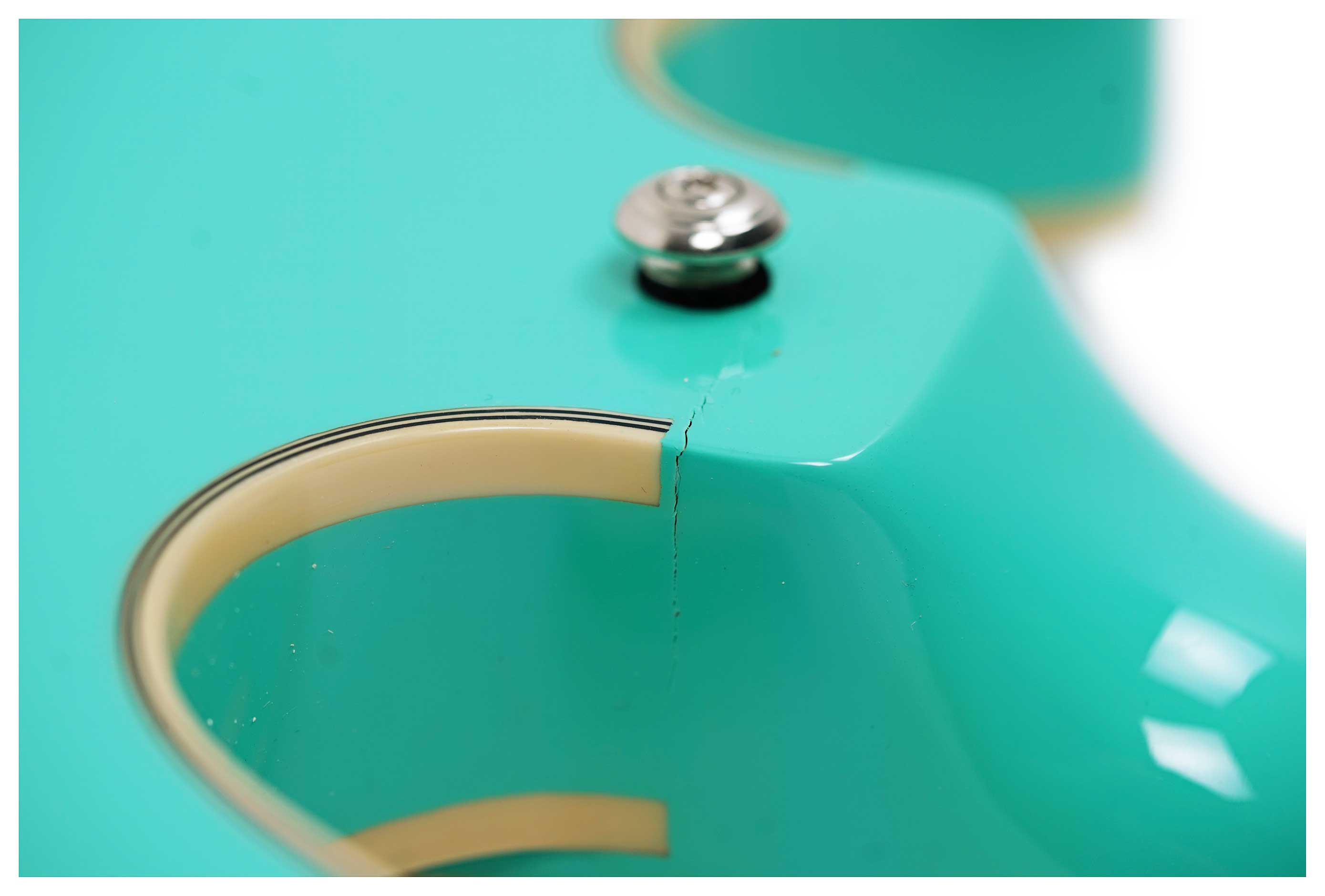 D'Angelico Premier Mini DC Surf Green (Ex-Demo) #WN2502150