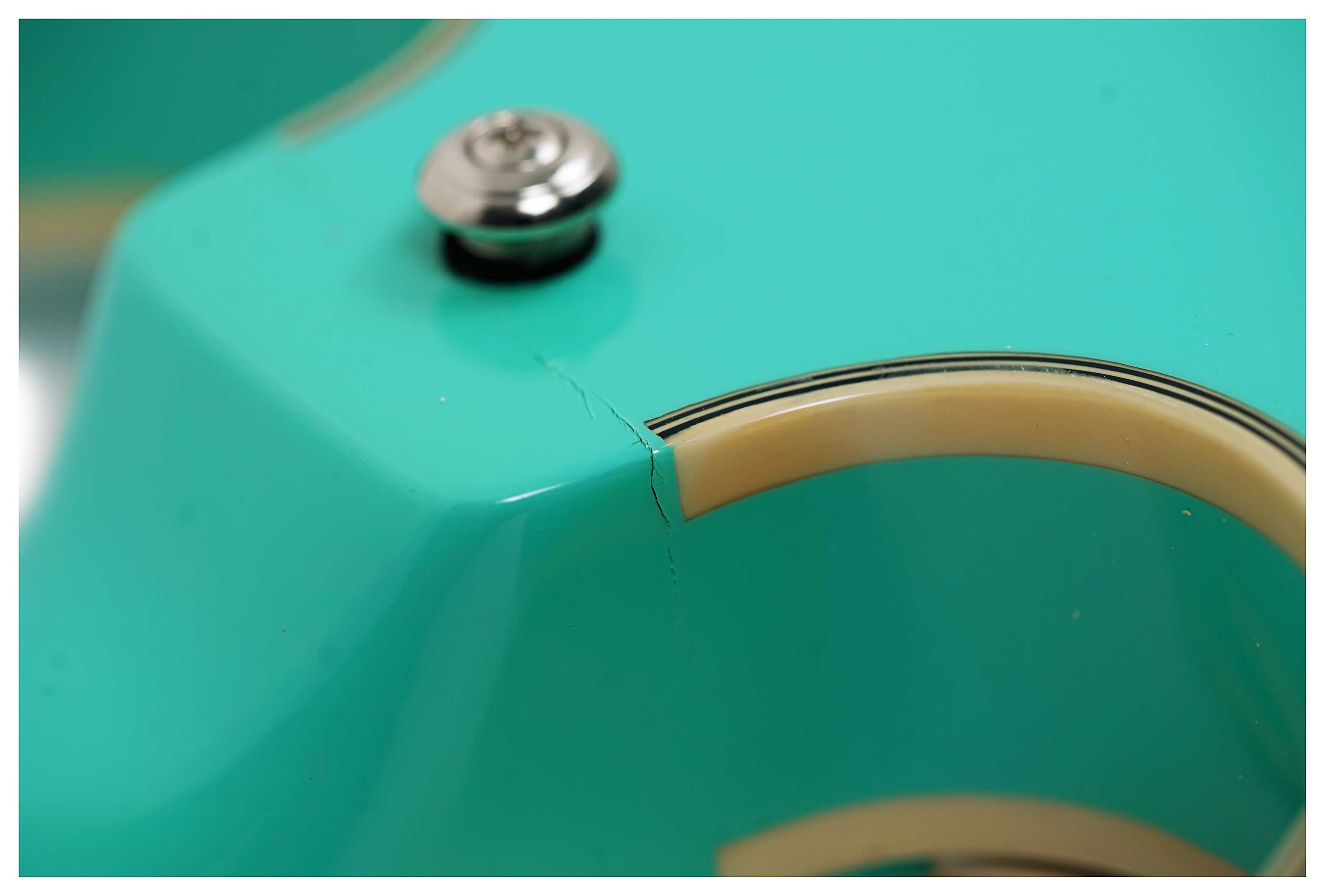 D'Angelico Premier Mini DC Surf Green (Ex-Demo) #WN2502150