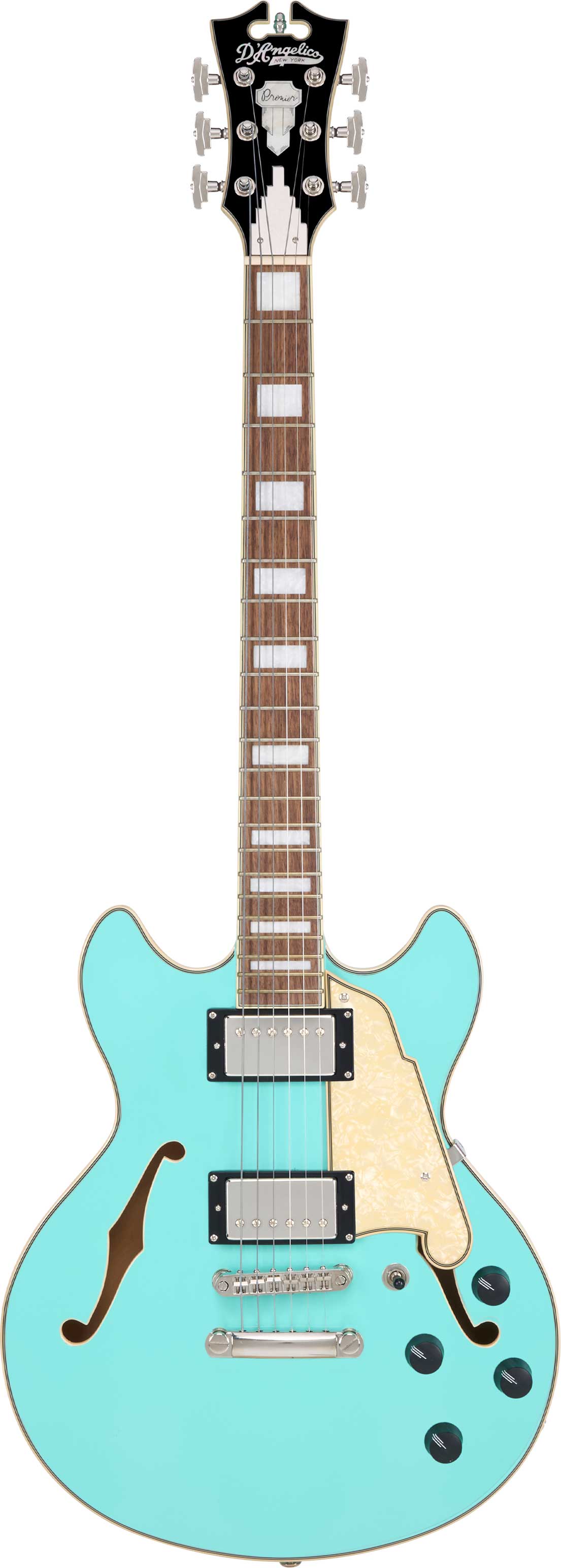 D'Angelico Premier Mini DC Surf Green