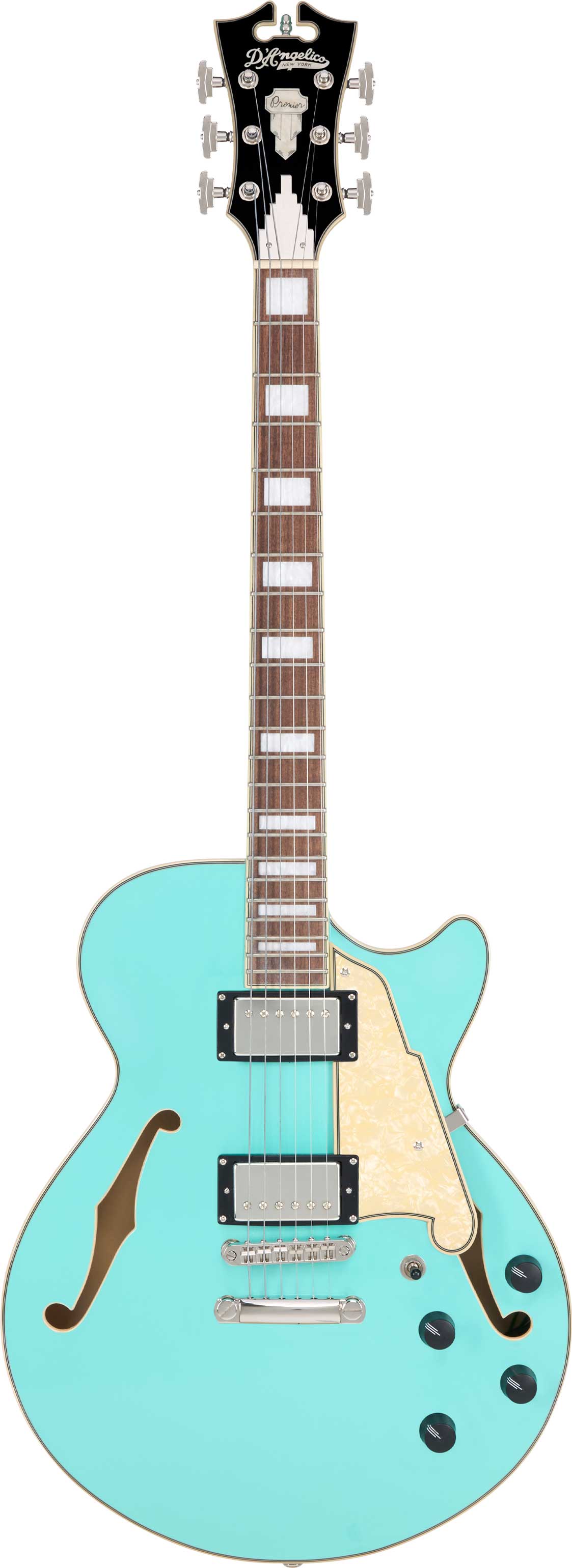D'Angelico Premier SS Surf Green