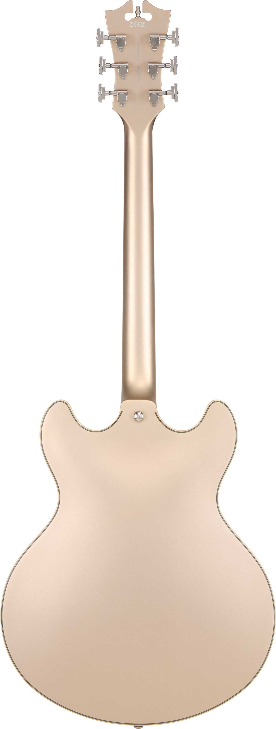 D'Angelico Premier DC XT Satin Desert Gold