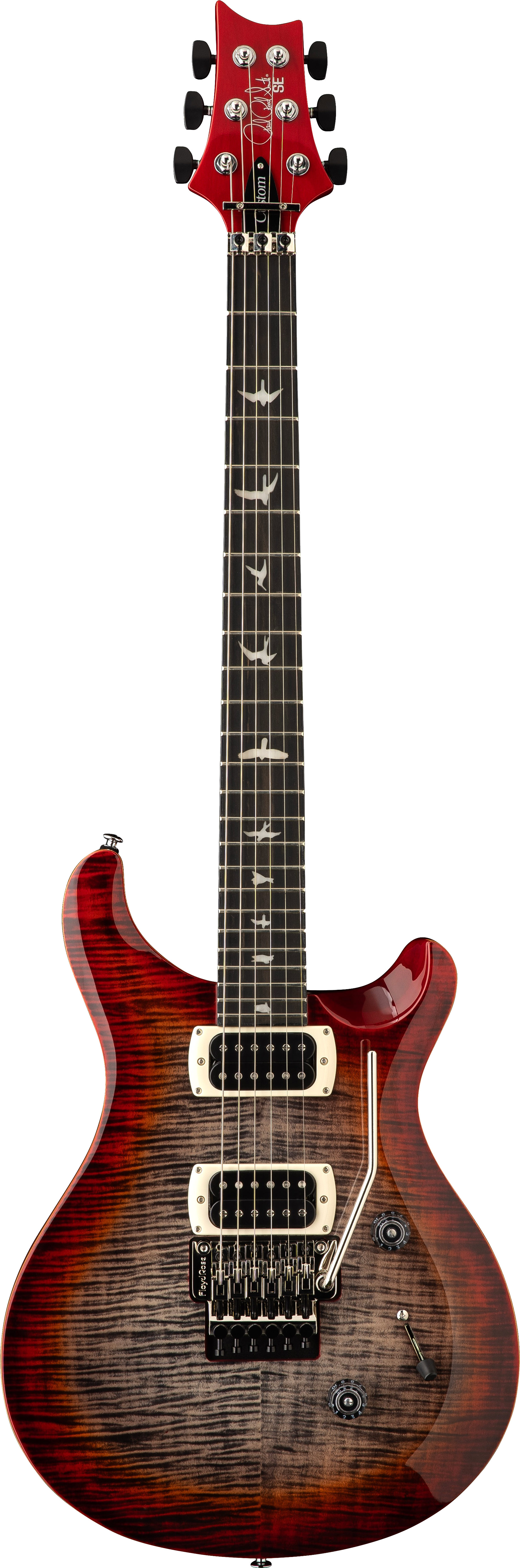 PRS SE Custom 24 Floyd Charcoal Cherry Burst (2026)